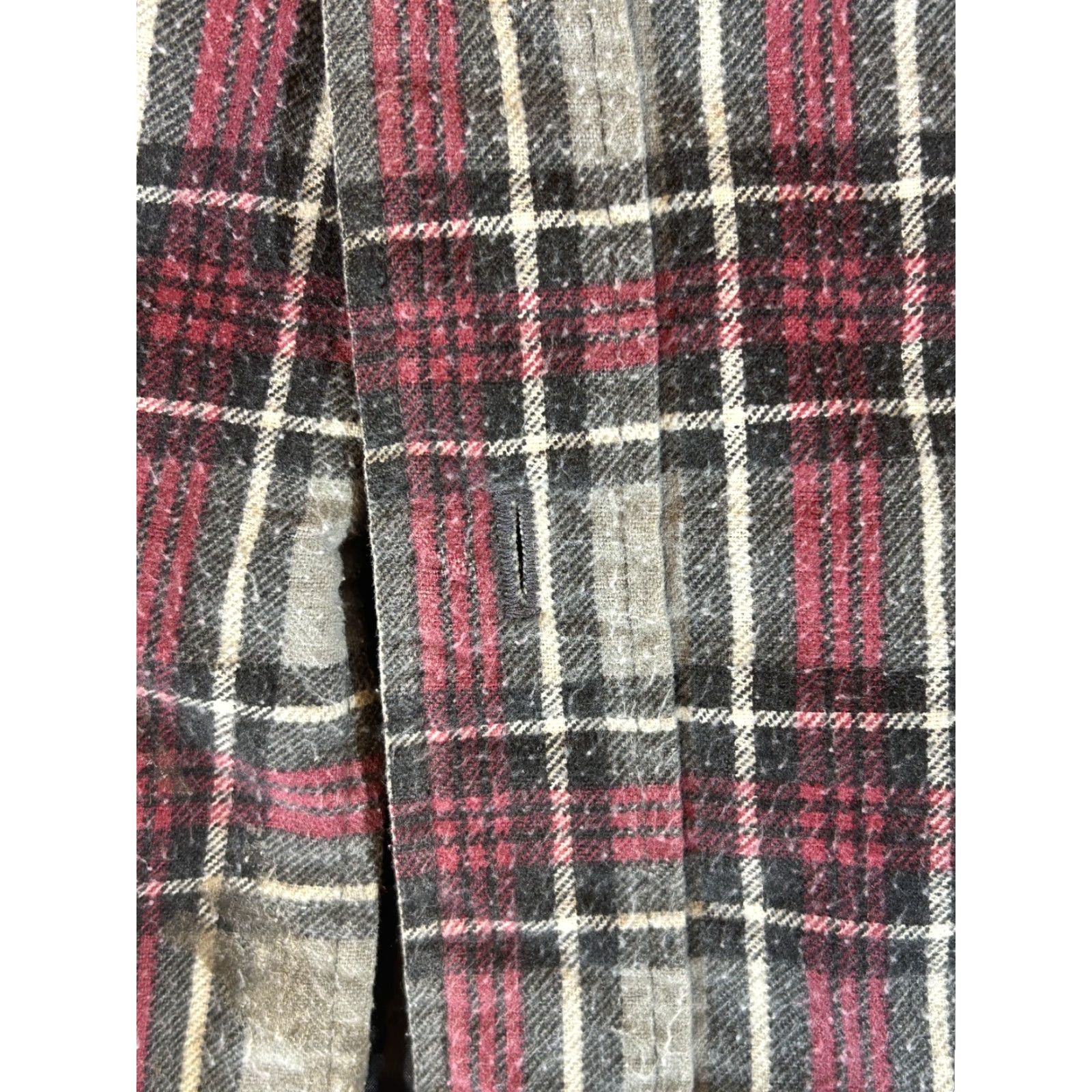 Vintage VINTAGE Fieldmaster Quilted Flannel Shirt Jacket Shacket Mens Large Gray Plaid Workwear Clothing Shirt/Coat Mens L Size US L / EU 52-54 / 3 - 4 Thumbnail