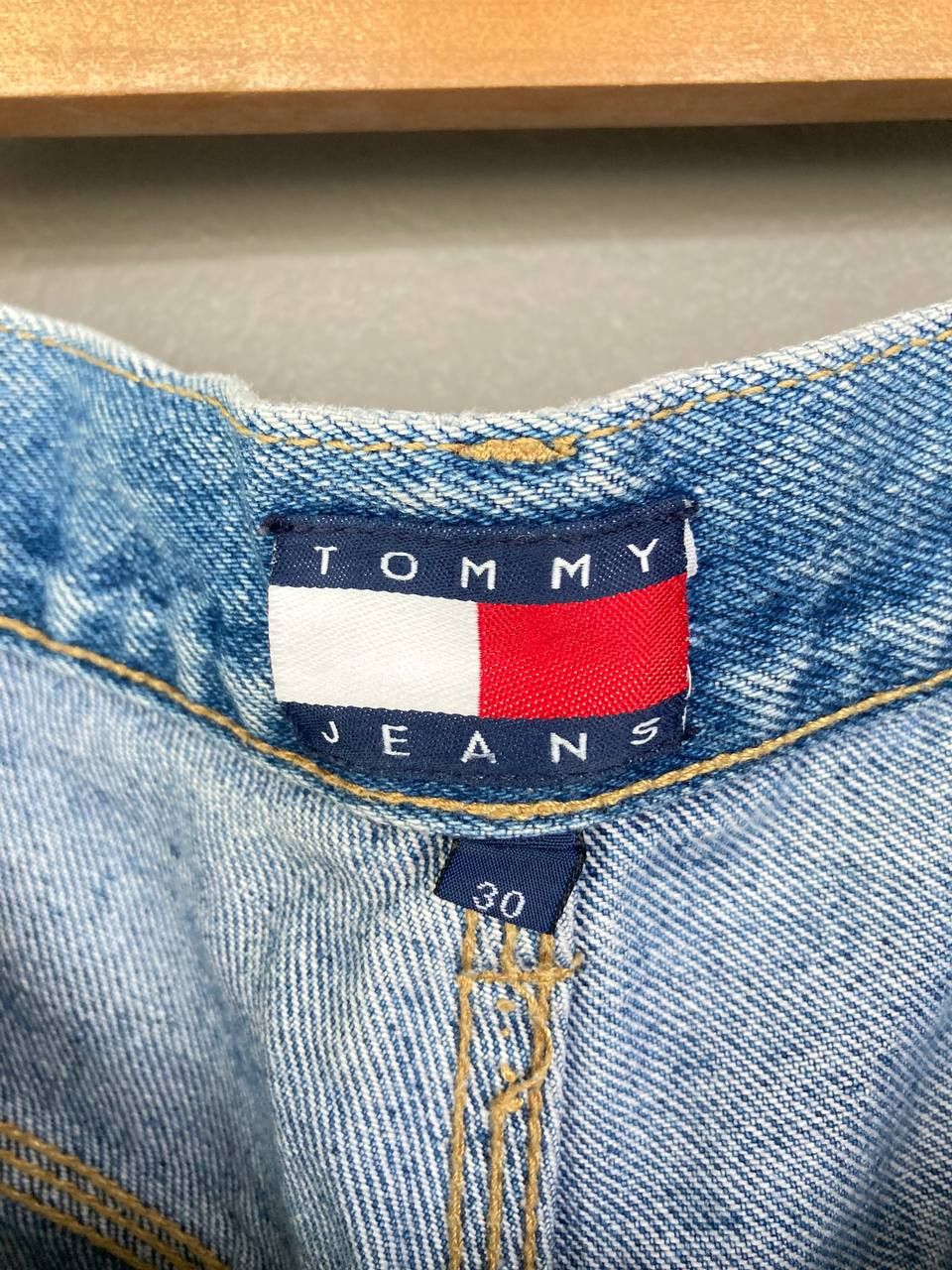 Tommy Hilfiger Vintage TH Carpenter Jorts Size US 30 / EU 46 - 7 Thumbnail