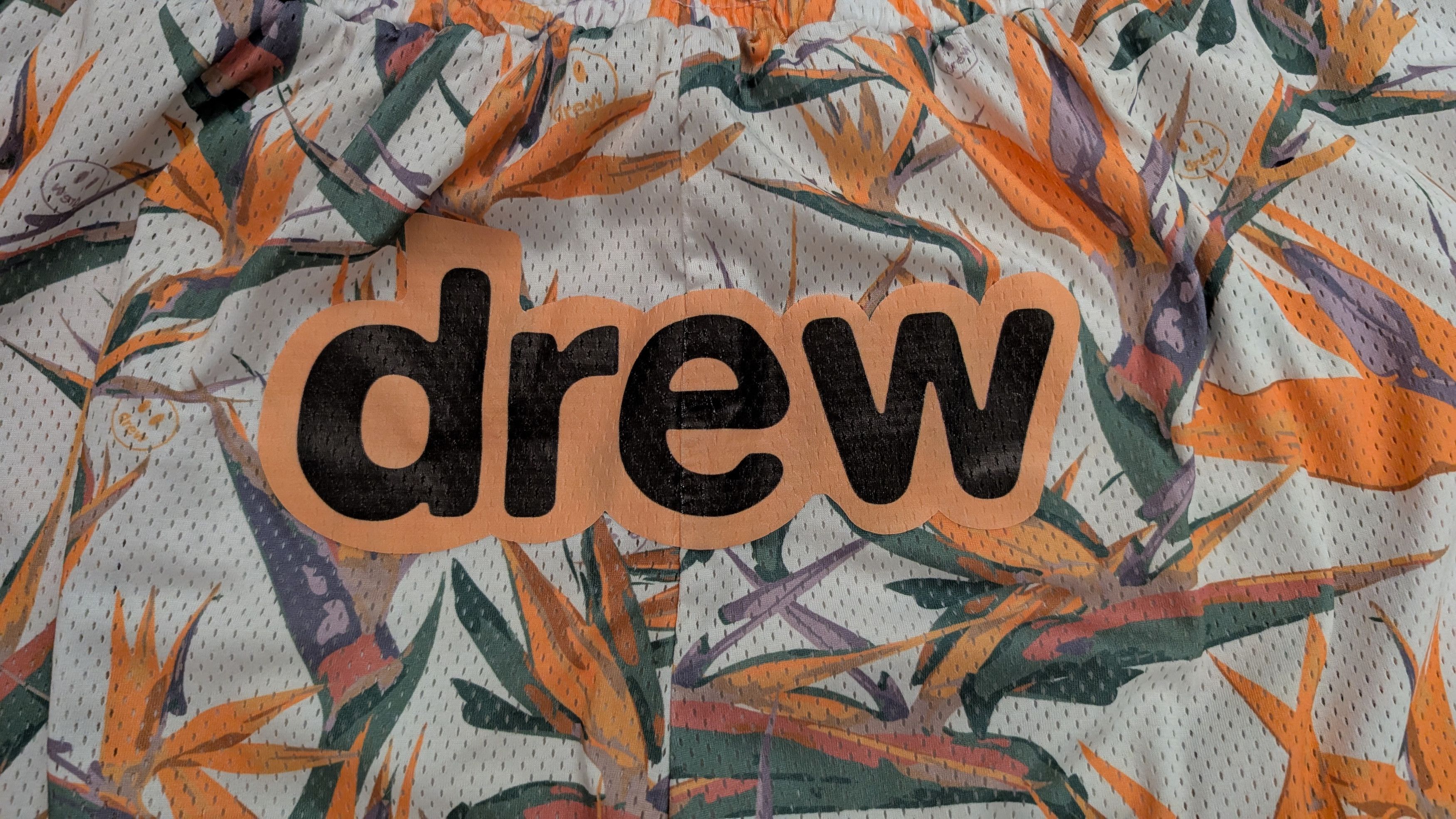 Drew House Drew House Birds Of Paradise Secret Mesh Shorts