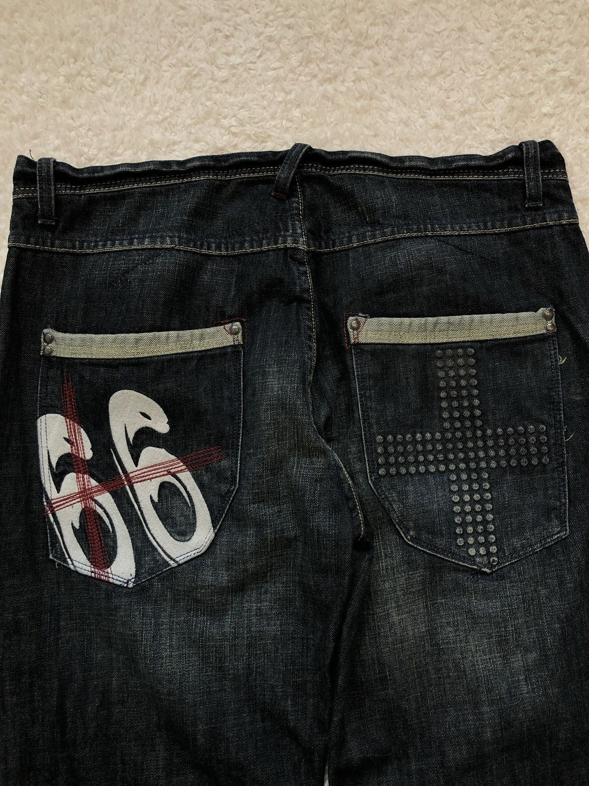 Vintage Baggy Pants Y2K 66 Vintage Size US 34 / EU 50 - 2 Thumbnail