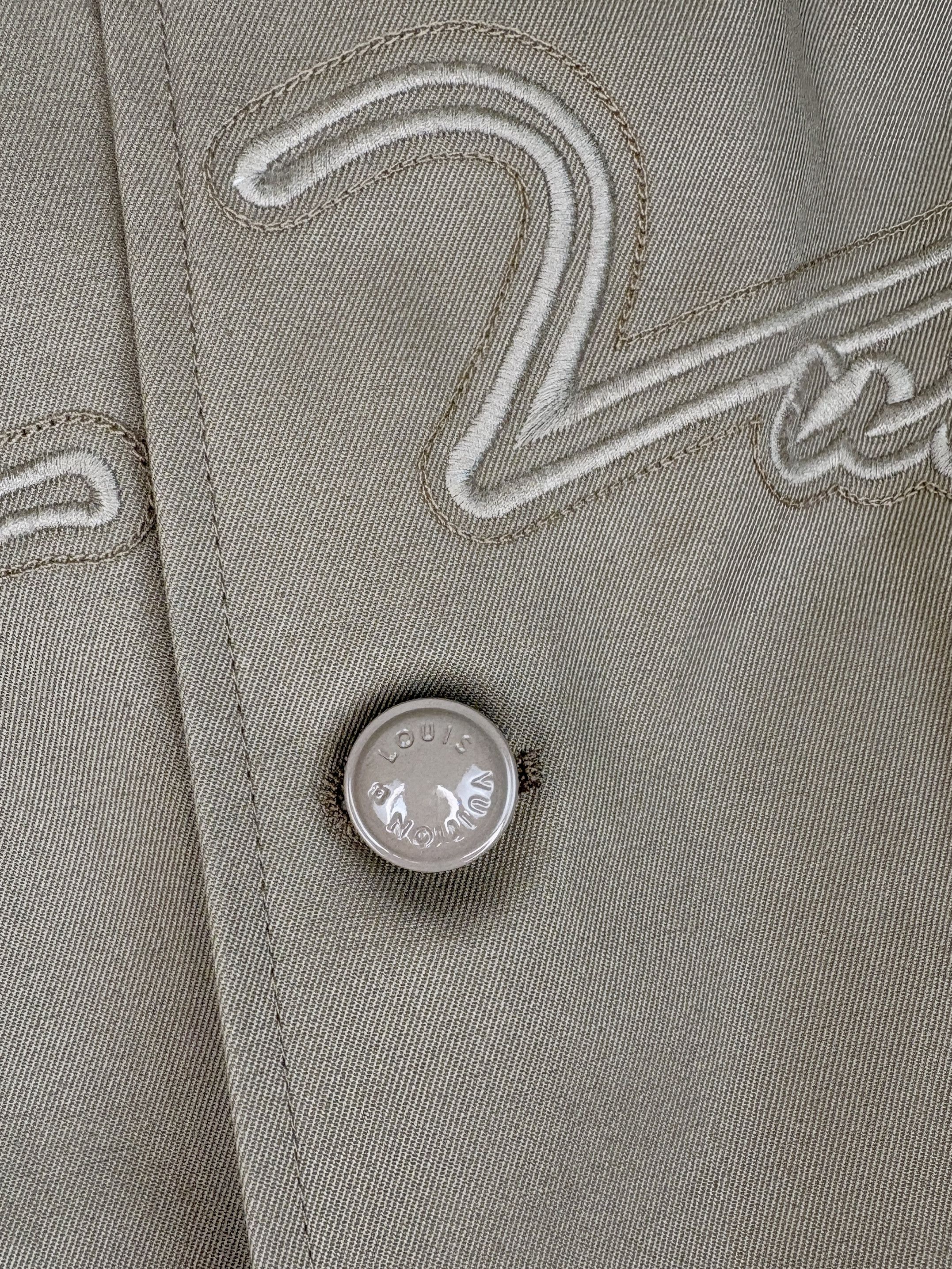 Louis Vuitton LOUIS VUITTON Embroidered Bomber Jacket. Size 52, Brand new Size US L / EU 52-54 / 3 - 8 Thumbnail