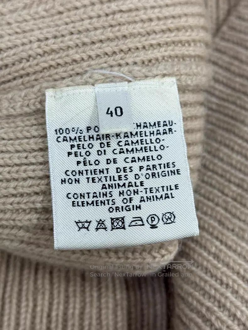 Hermes Hermes Camel hair side button knitted dress Size S / US 4 / IT 40 - 5 Thumbnail