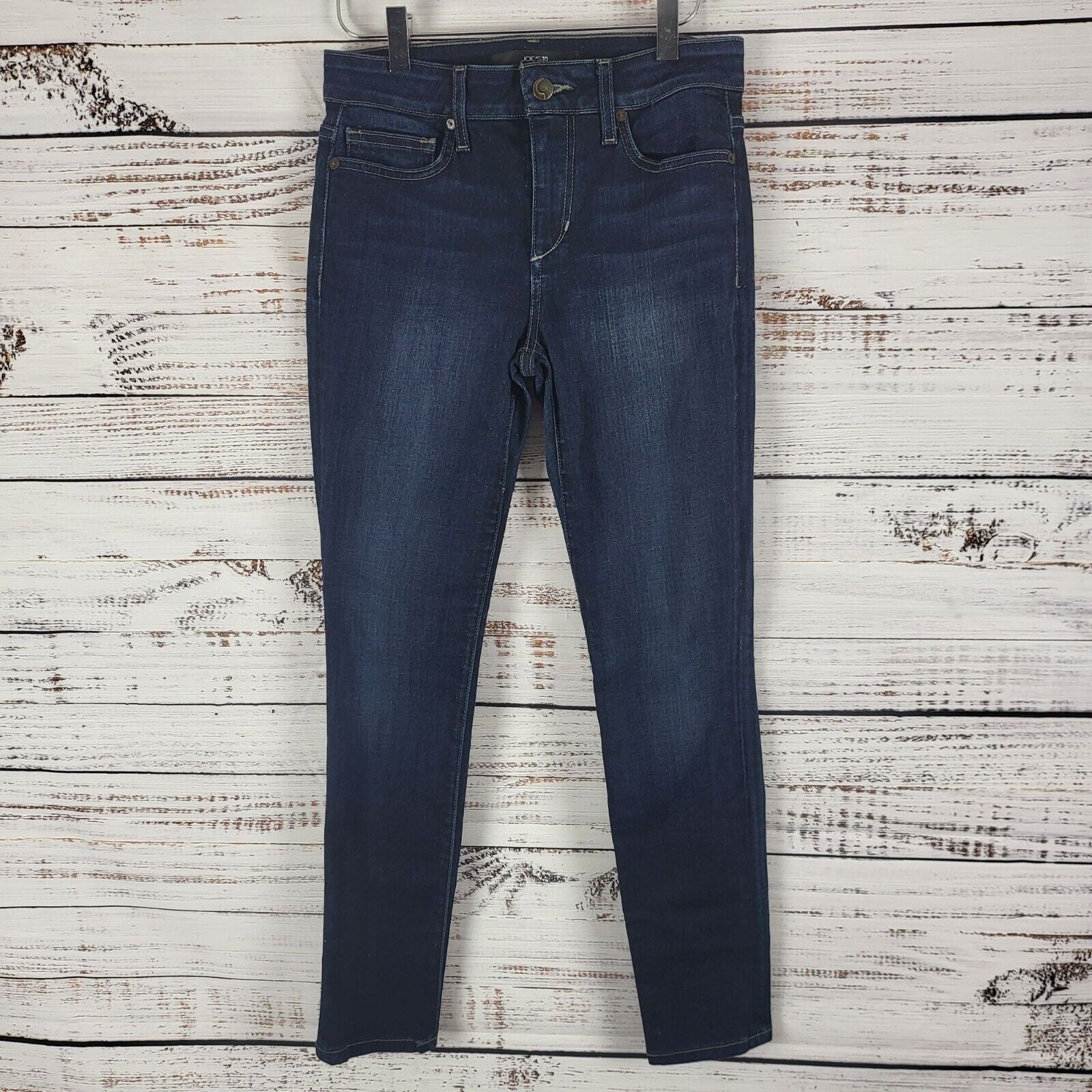 Joe's Joes Skinny Ankle Jeans 26 Womens Mid Rise Dark Wash Denim Size 26" / US 2 / IT 38 - 1 Thumbnail