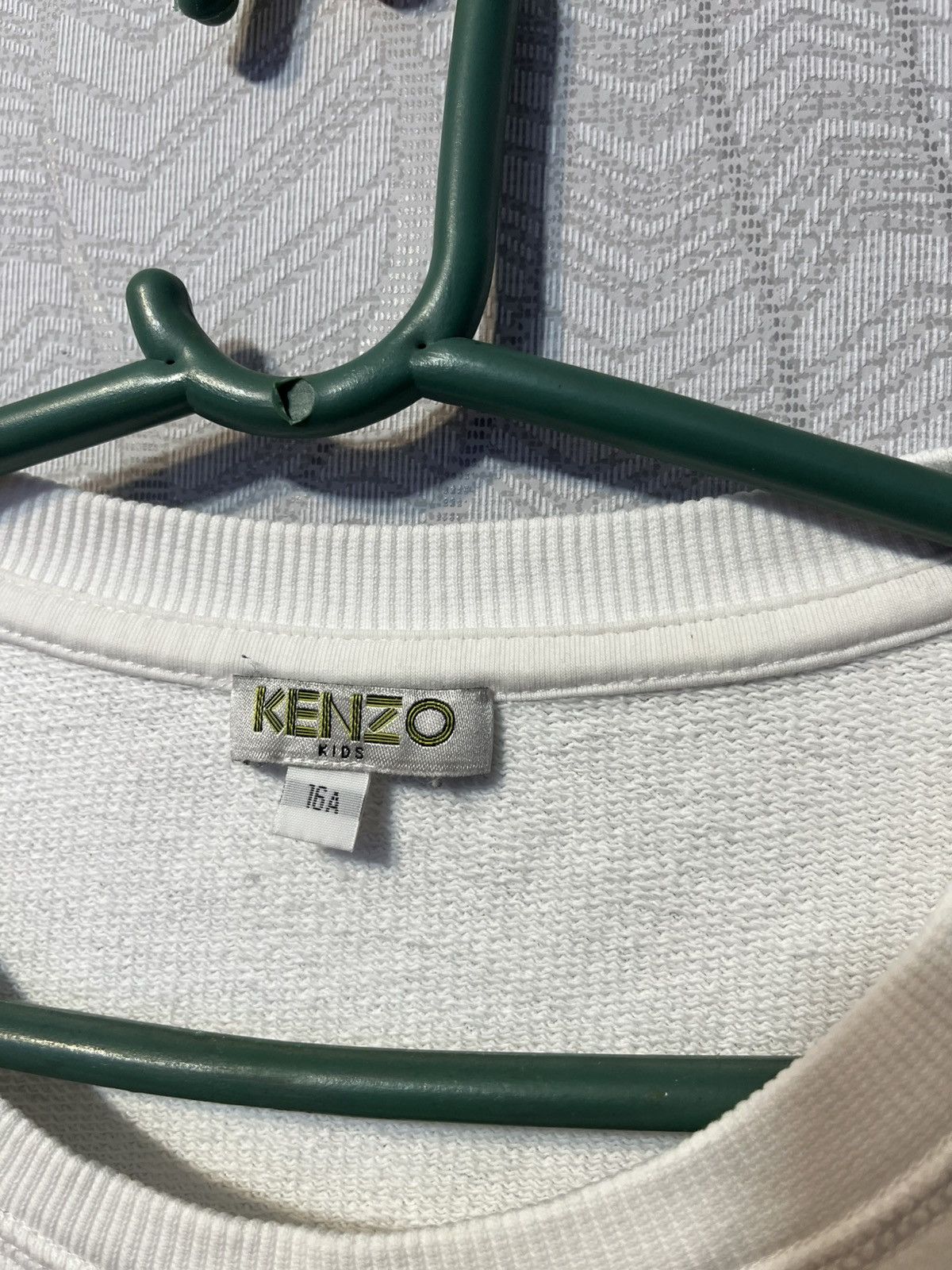 Kenzo Kenzo Paris Crewneck Womens Sweatshirt Big Embroidered Logo Size S / US 4 / IT 40 - 7 Thumbnail