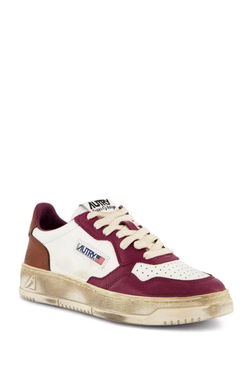 AUTRY o1y0725 Leather Low-Top Sneakers in Multicolor Size US 7 / IT 37 - 2 Thumbnail