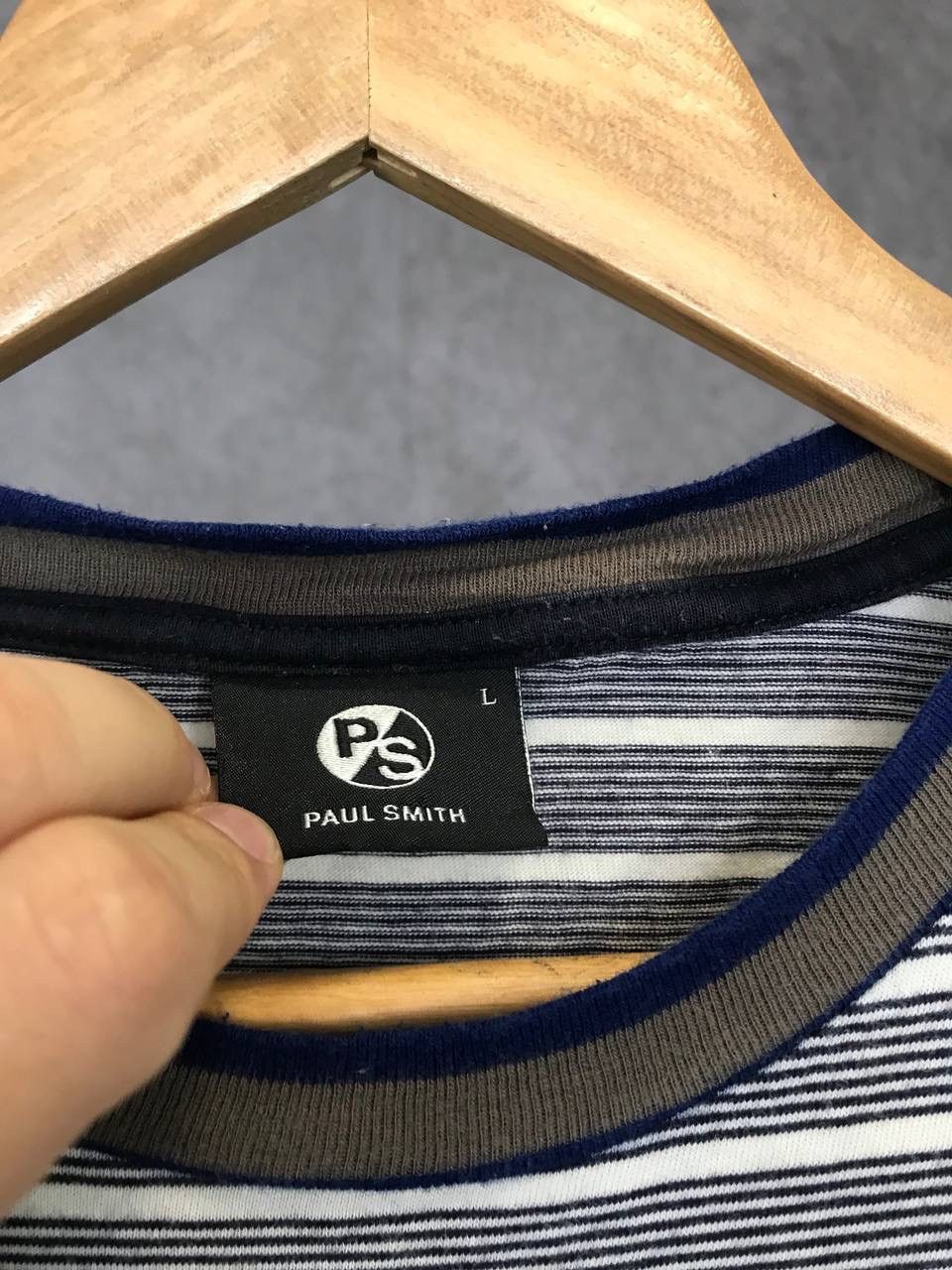 Paul Smith Paul Smith designer striped tee Size US L / EU 52-54 / 3 - 3 Thumbnail