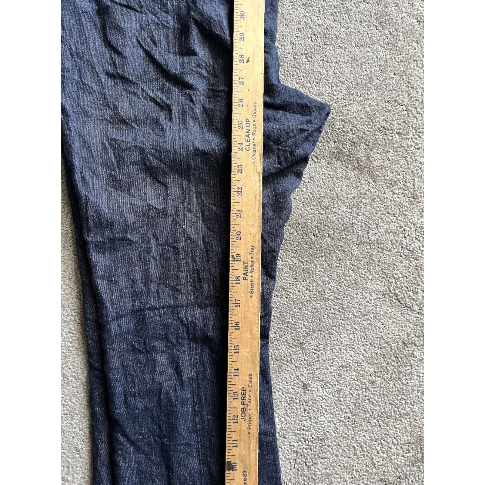 Express Express Editor Dress Pants EUC Chambray Blue 12S Women Size 34" / US 12 / IT 48 - 7 Thumbnail
