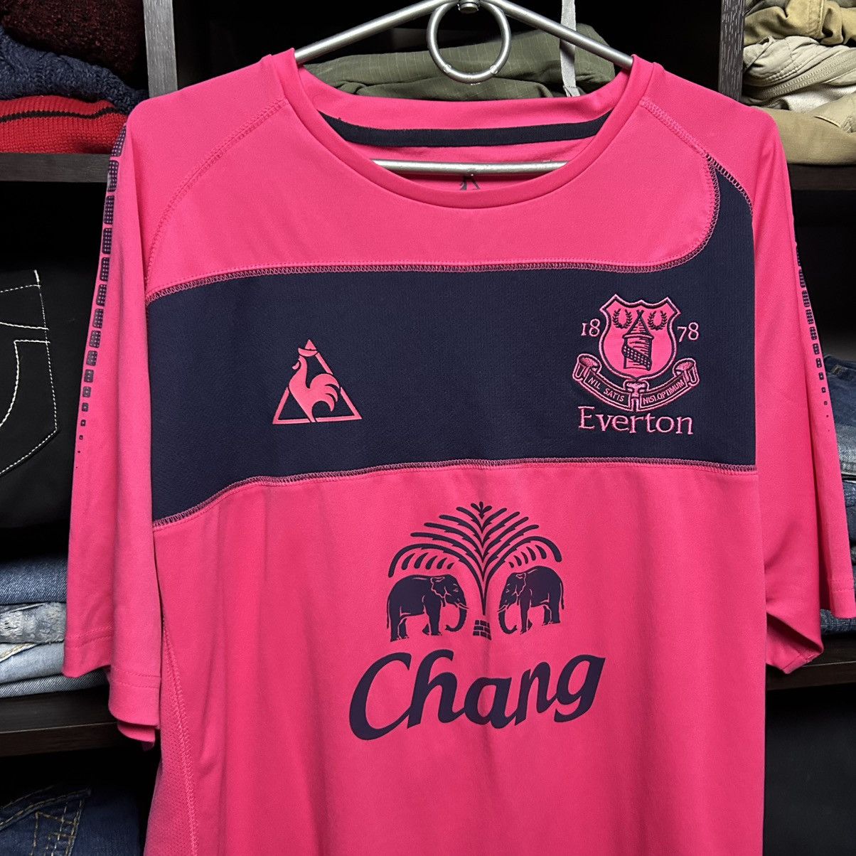 Le Coq Sportif Vintage Le Coq Sportif Everton 2000’s Home soccer jersey Size US XL / EU 56 / 4 - 2 Thumbnail