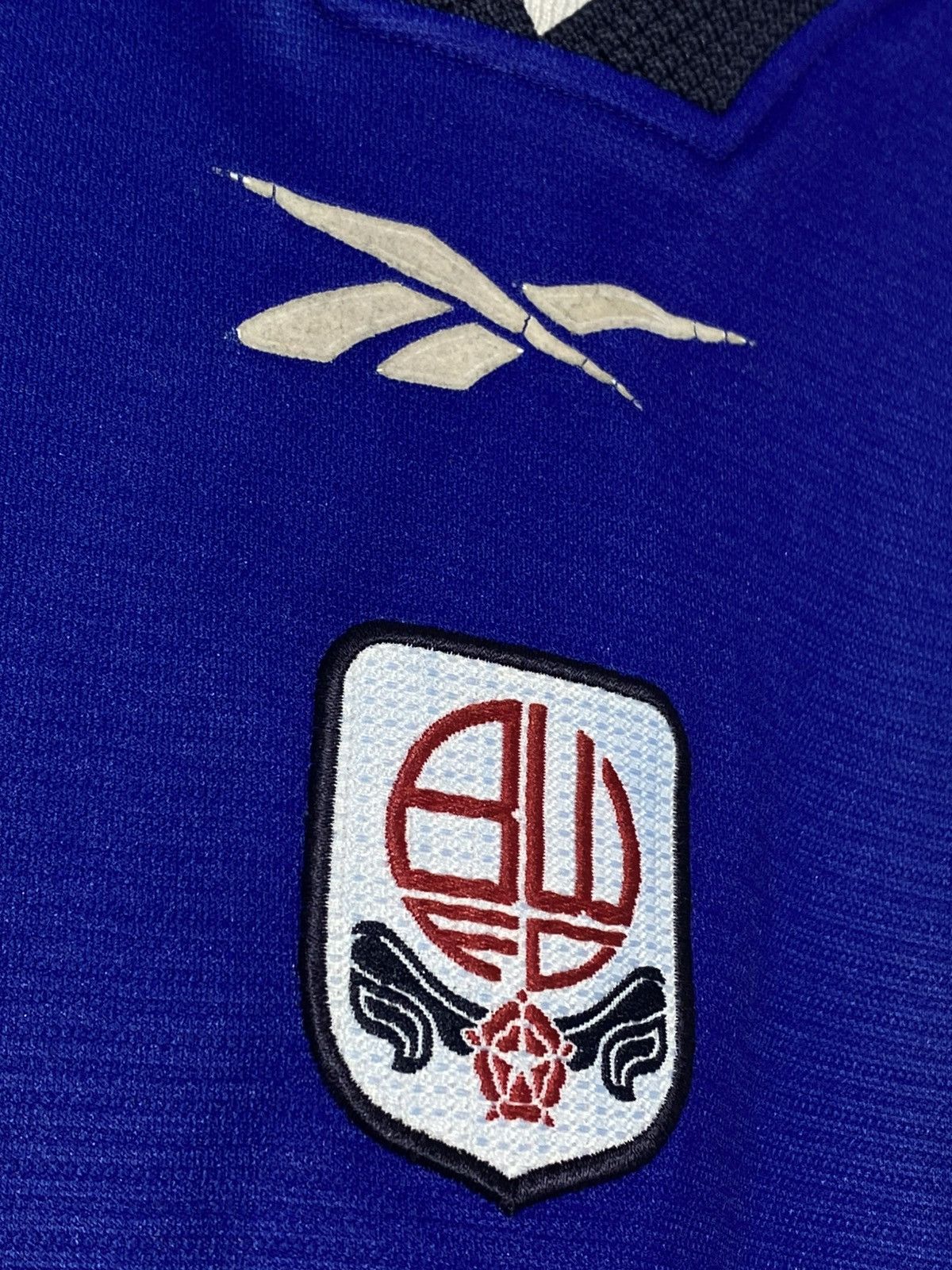 Reebok 1999/2000 Bolton Wanderers Away Soccer Jersey Size US M / EU 48-50 / 2 - 4 Thumbnail