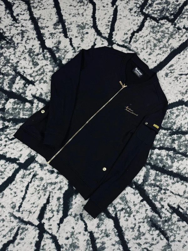 Barbour Barbour zip-up sweatshirt black logo S Size US S / EU 44-46 / 1 - 2 Thumbnail