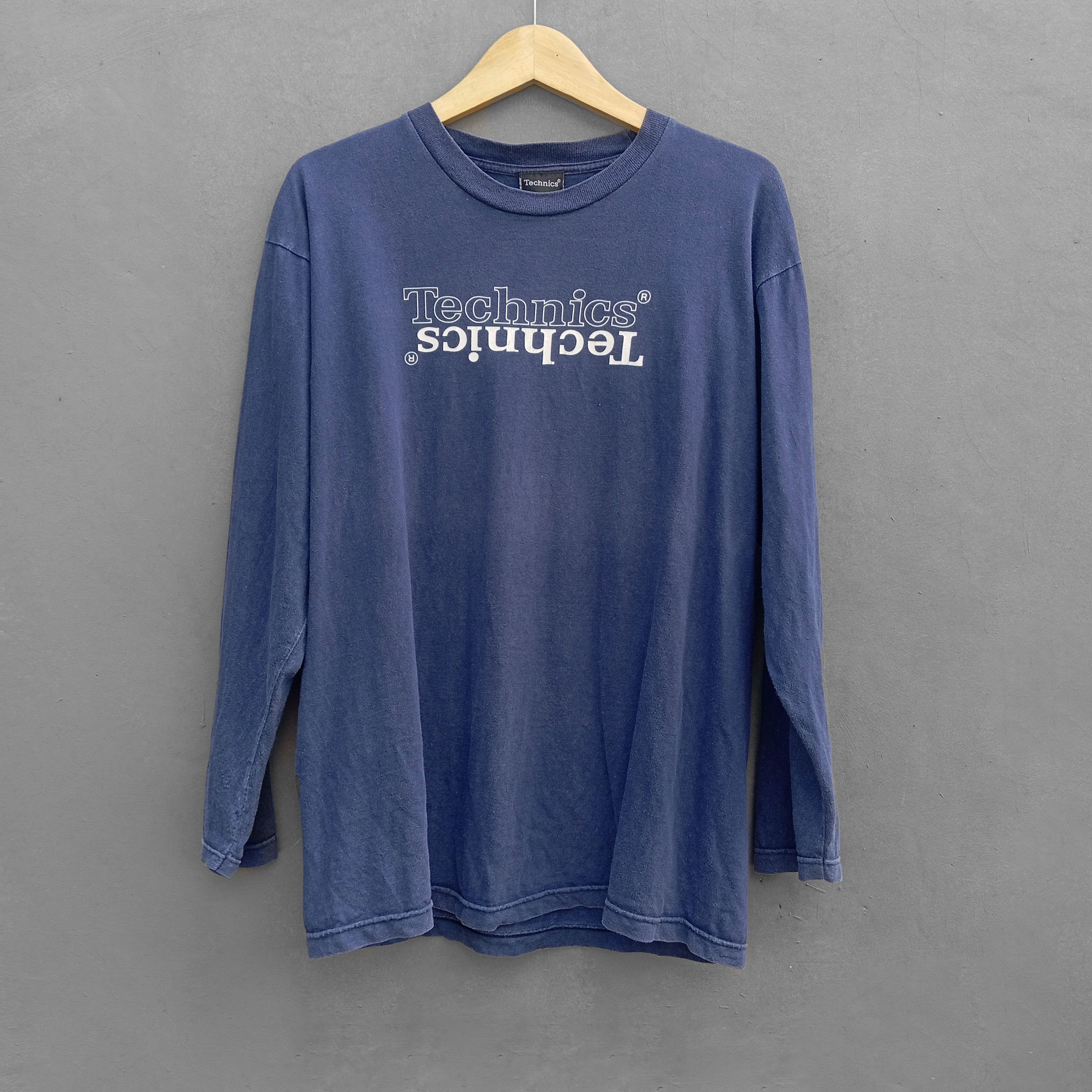 Band Tees × Sony × Vintage vintage technics long sleeve t shirts 