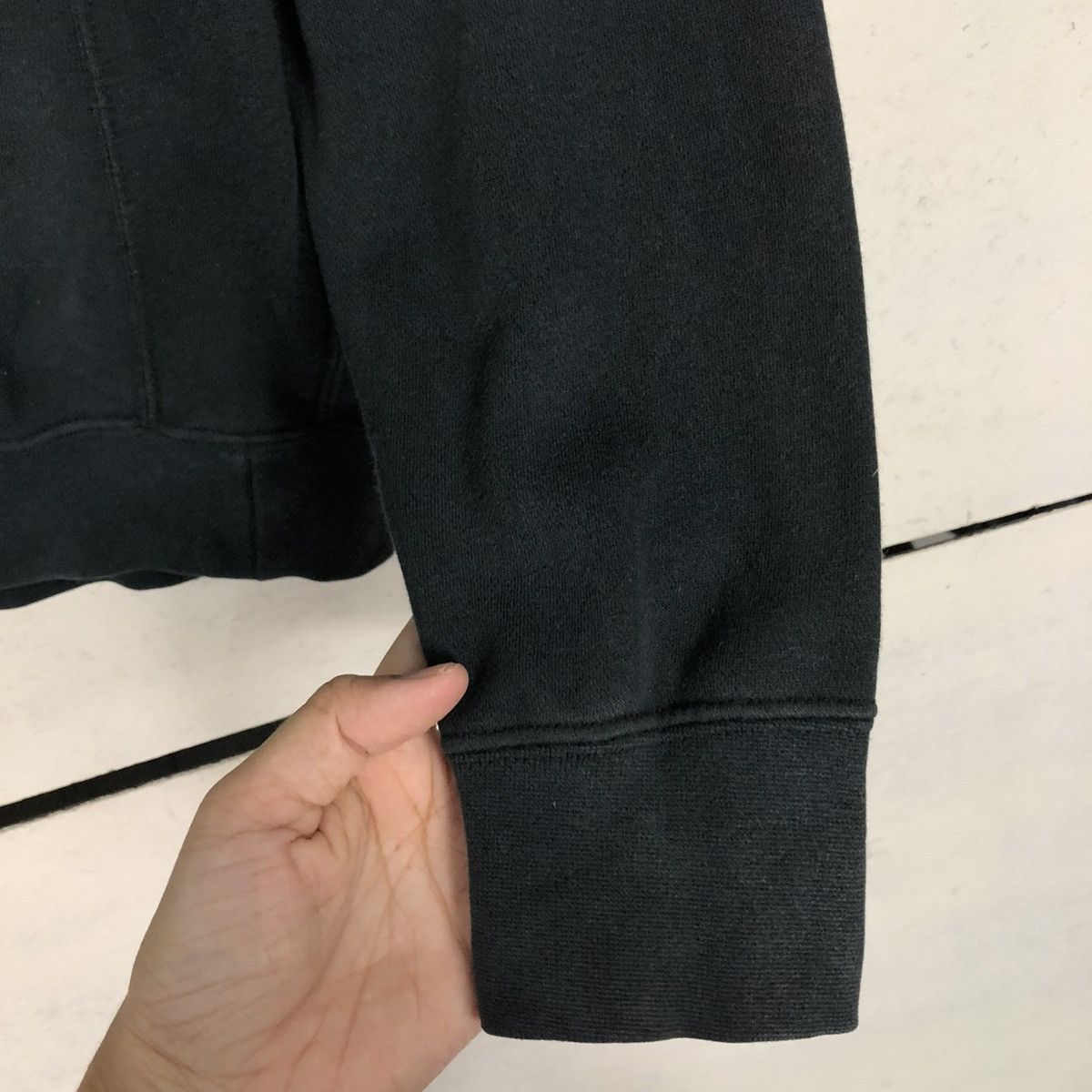 Nike 🔥RICH BLACK ZIPPER HOODIE NIKE SMALL PONY Size US M / EU 48-50 / 2 - 18 Thumbnail