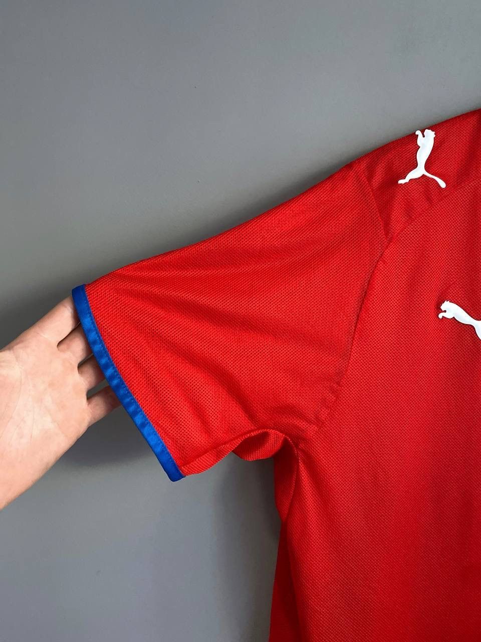 Puma Czech Republic National Team 2008/09 Home Soccer Jersey XL Size US XL / EU 56 / 4 - 8 Thumbnail