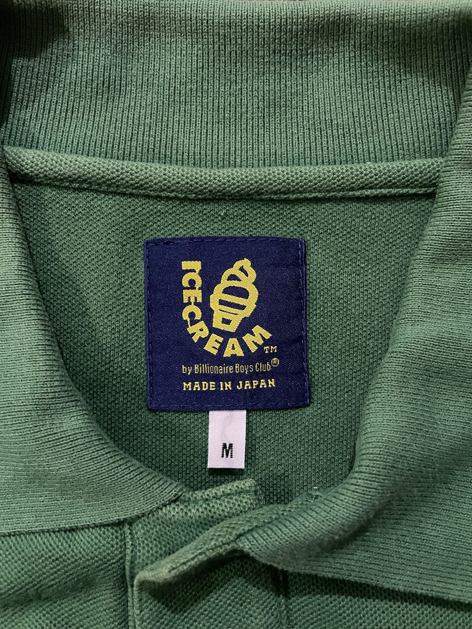 Billionaire Boys Club BBC/Ice Cream “Cones & Bones” Embroidered Polo Tee Size US M / EU 48-50 / 2 - 6 Thumbnail