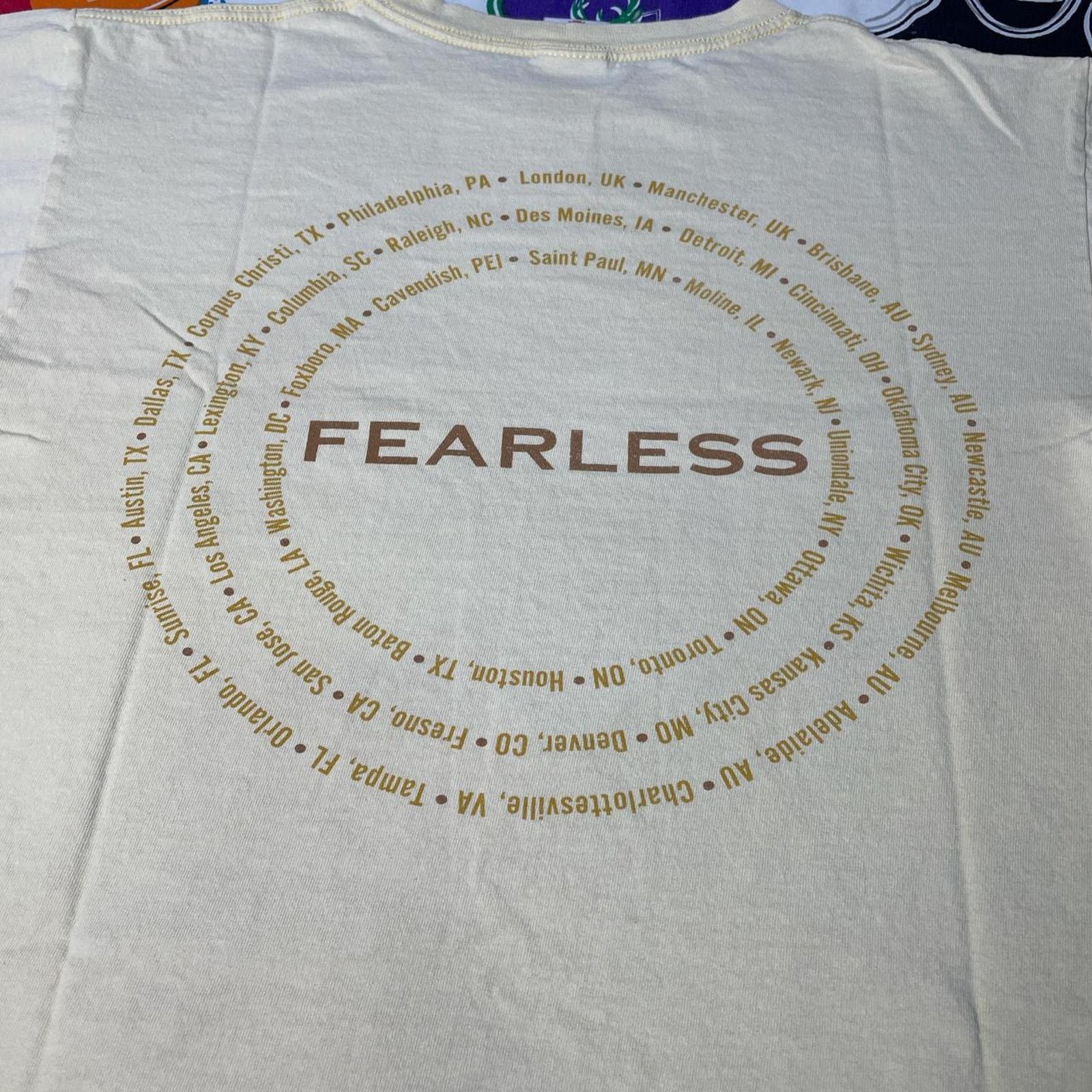 Vintage 2008 Taylor Swift Fearless Concert Tour T-Shirt Mens Sz M Size US M / EU 48-50 / 2 - 4 Thumbnail
