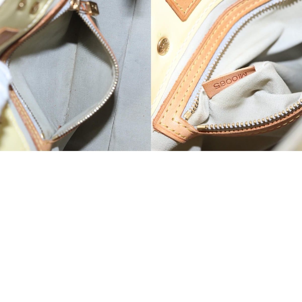 Louis Vuitton LOUIS VUITTON Monogram Vernis Reade PM Hand Bag Perle M91336 Size ONE SIZE - 13 Thumbnail