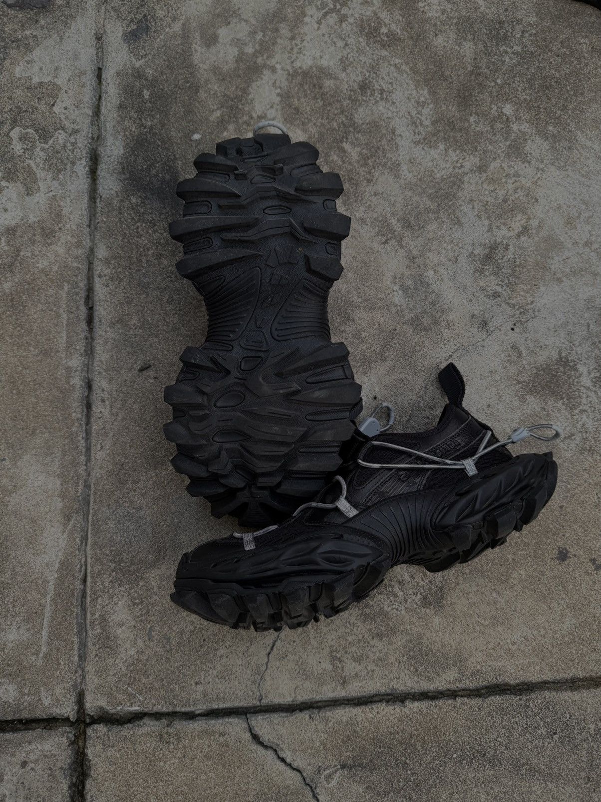 Balenciaga SS25 Hike Sneakers Black Size US 9 / EU 42 - 3 Thumbnail