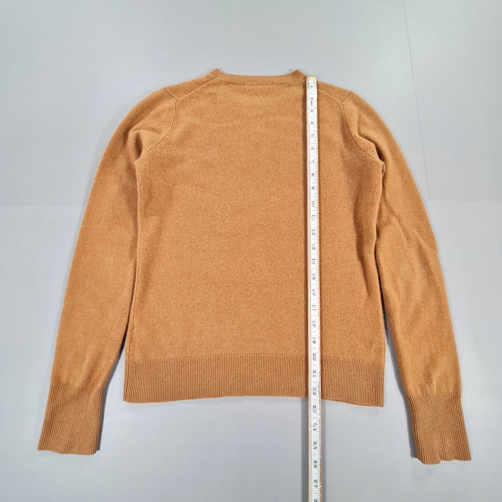Uniqlo VINTAGE? Uniqlo Womens Jumper Brown XS Cashmere Crew Neck Knit Pullover Size XS / US 0-2 / IT 36-38 - 6 Thumbnail