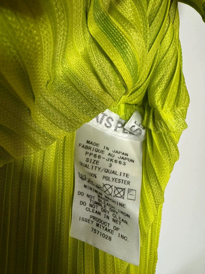 Issey Miyake Issey Miyake size:3 Green twill short-sleeved shirt Size XS / US 0-2 / IT 36-38 - 2 Thumbnail