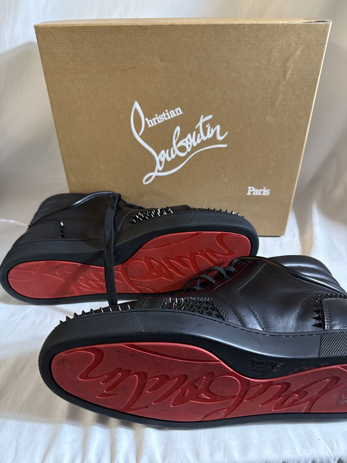 Christian Louboutin Christian Louboutin High Top Size US 12 / EU 45 - 1 Thumbnail