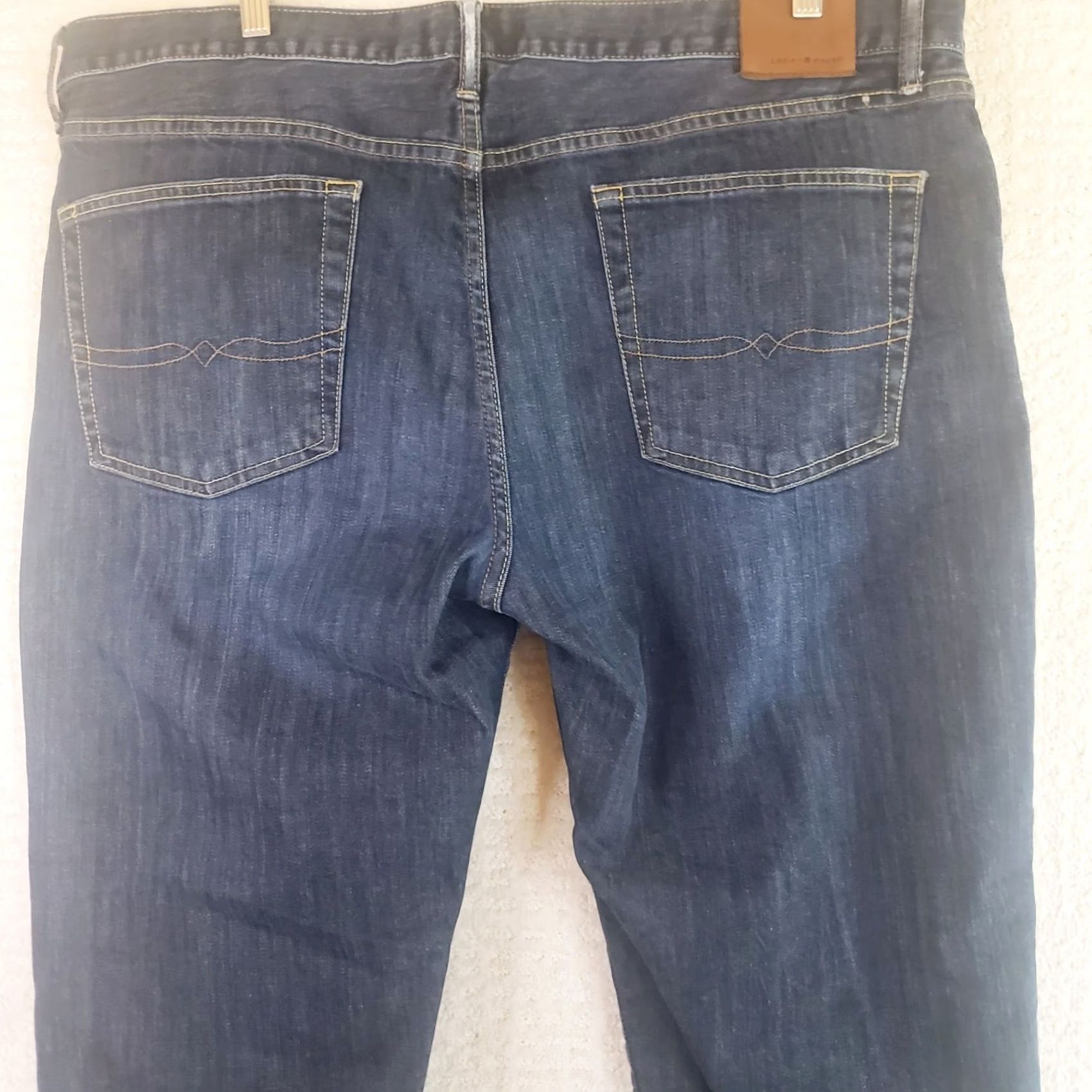 Lucky Brand Lucky Brand 363 Vintage Straight Jeans - Medium Wash - 40x25 - Denim Flex - Men Size US 40 / EU 56 - 7 Thumbnail