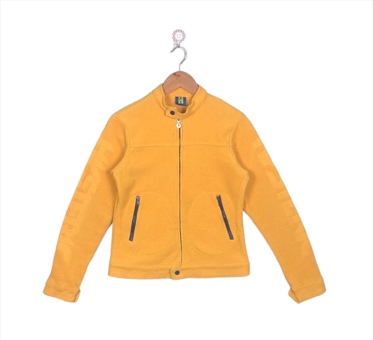 Hysteric Glamour Hysteric Glamour Fleece Biker Jacket Embossed Print Size US S / EU 44-46 / 1 - 3 Thumbnail