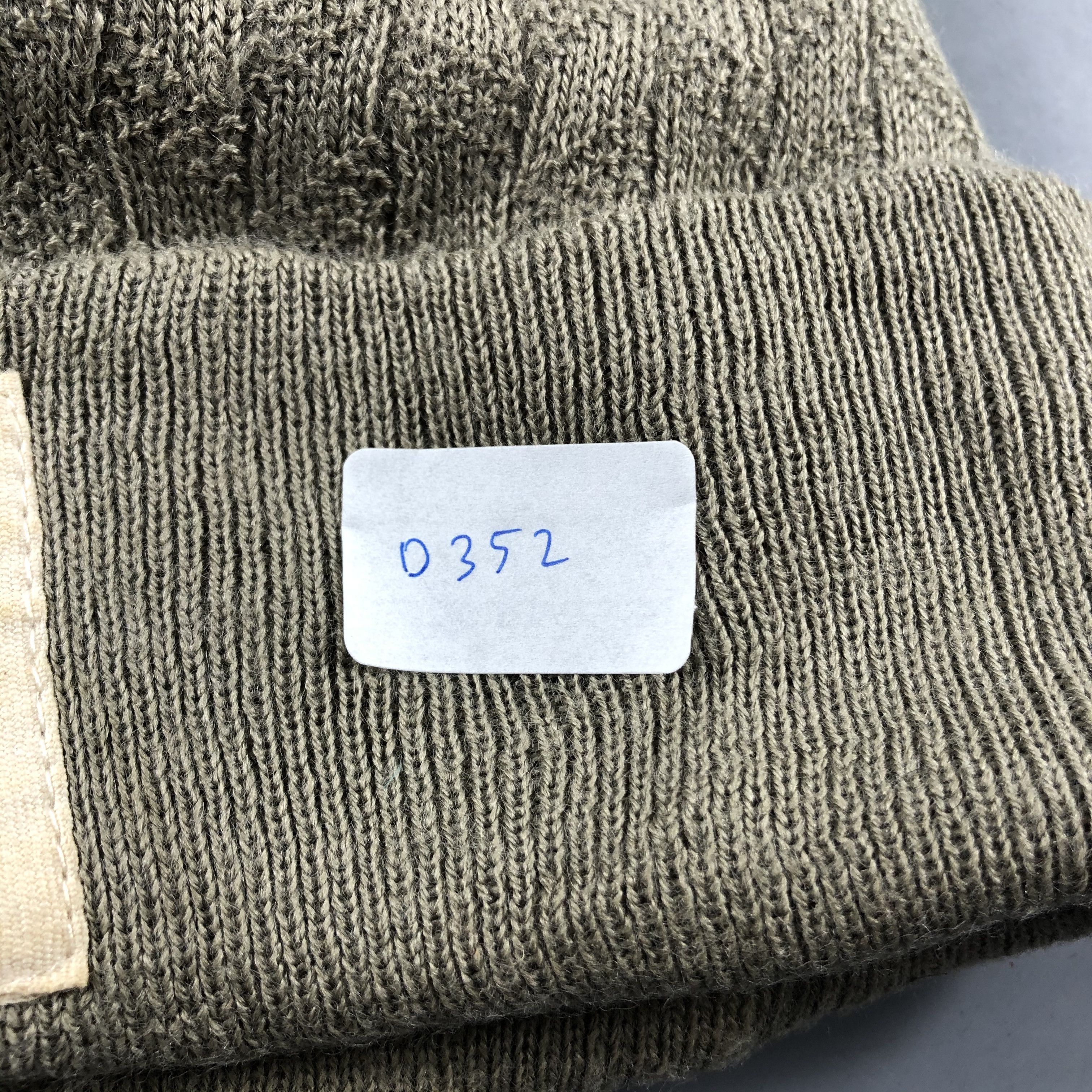 Edwin × Vintage Edwin Slouchy Beanie Snow Hat Snow Cap -D352 Size ONE SIZE - 8 Thumbnail