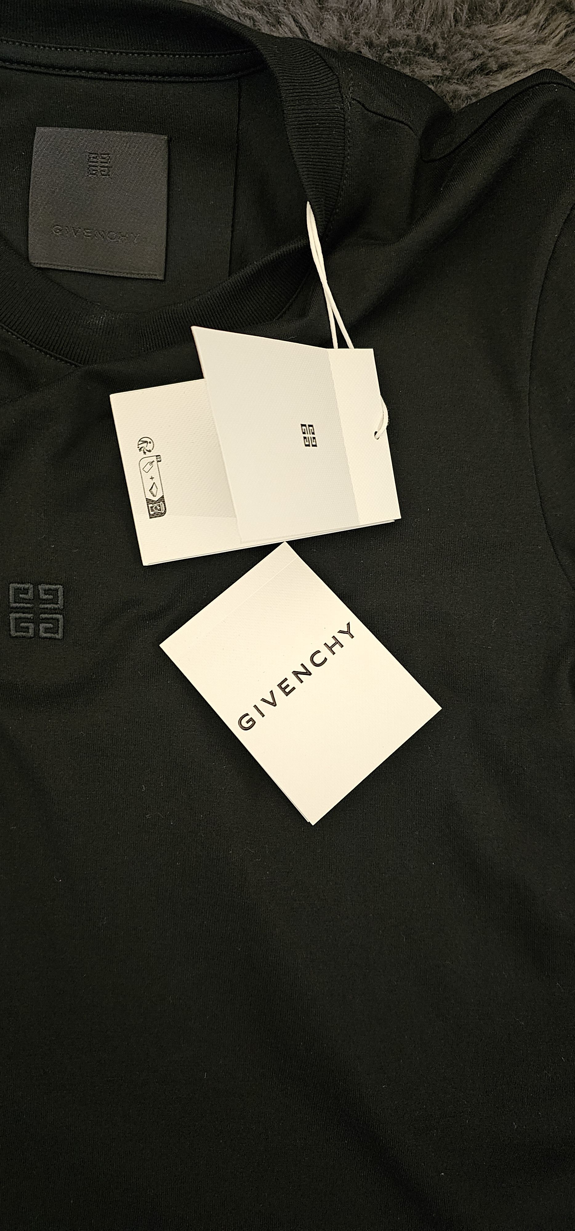 Givenchy Overlapped slim fit t-shirt in cotton and lace Size S / US 4 / IT 40 - 7 Thumbnail