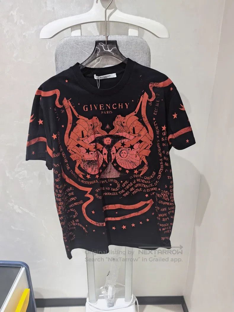 Givenchy Givenchy Gemini Printed T-Shirt Size US XS / EU 42 / 0 - 1 Thumbnail