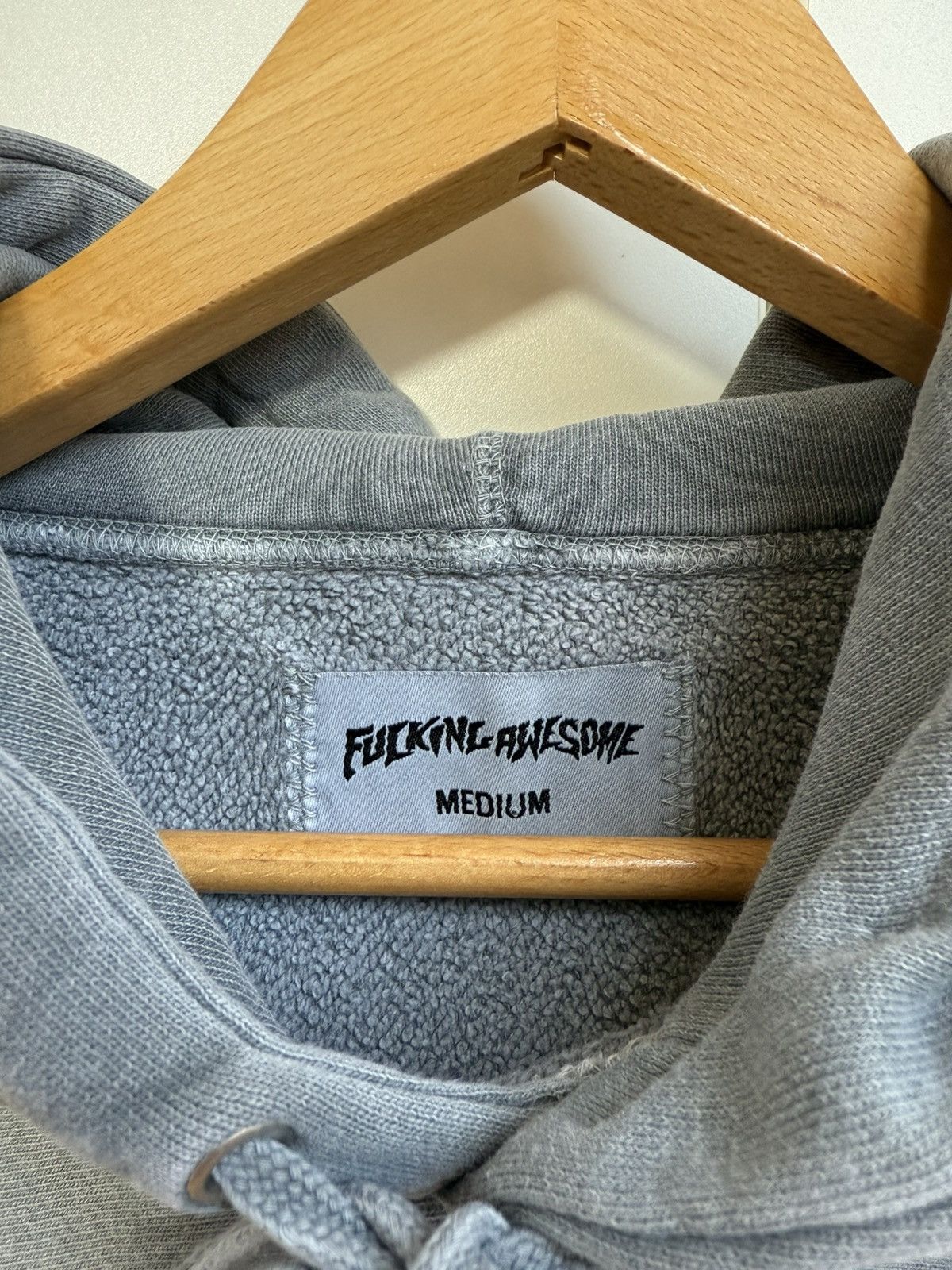 Fucking Awesome Pigmented Pepper Inverted Logo Hoodie (embroidered) Size US M / EU 48-50 / 2 - 3 Thumbnail
