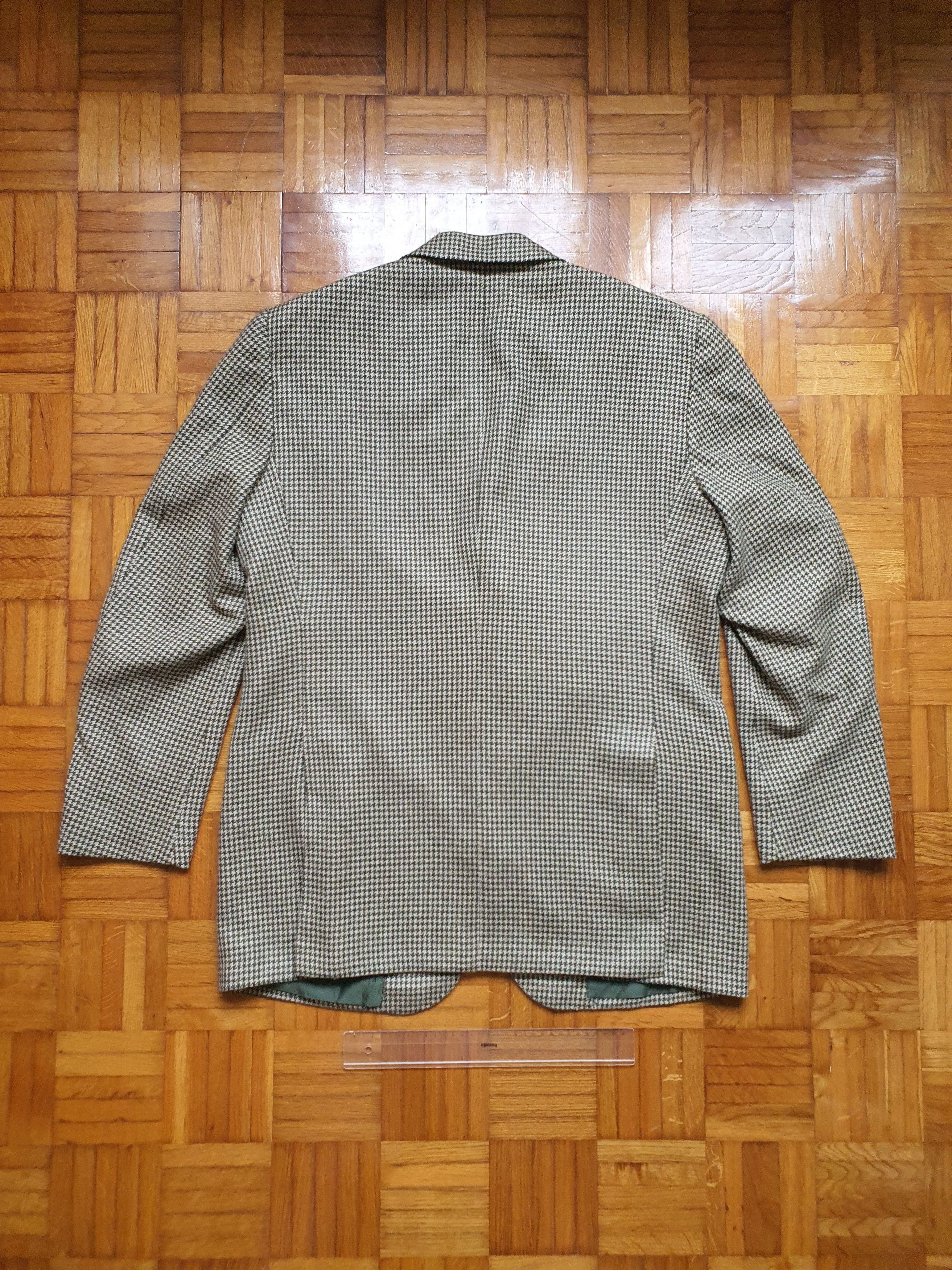 Cesare Attolini 100% Cashmere Houndstooth Sports Coat Jacket - Sz IT 56 Size 46R - 2 Thumbnail