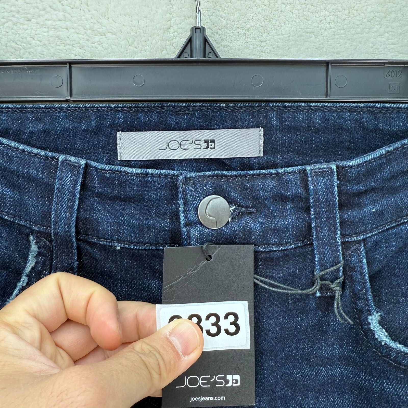 Joe's JOE'S WOMEN'S SIZE 28 DENIM DARK WASH SKINNY ANKLE JEANS Size 28" / US 6 / IT 42 - 3 Thumbnail