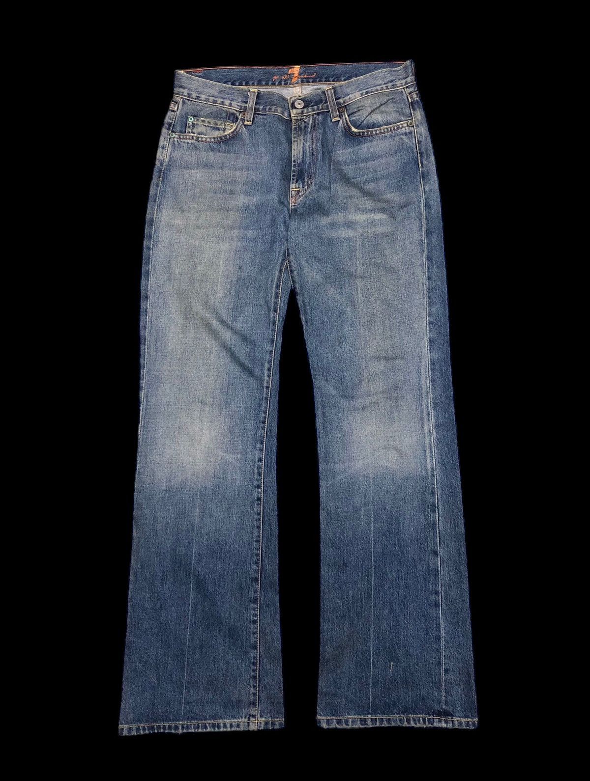 7 For All Mankind FLARED DENIM Size US 32 / EU 48 - 1 Thumbnail