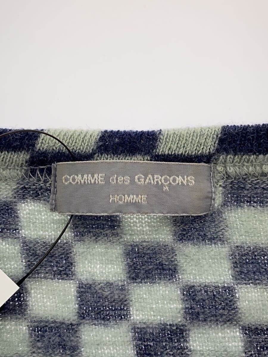 Comme des Garcons Homme Check Pattern Wool Knit Sweater Size US M / EU 48-50 / 2 - 4 Thumbnail