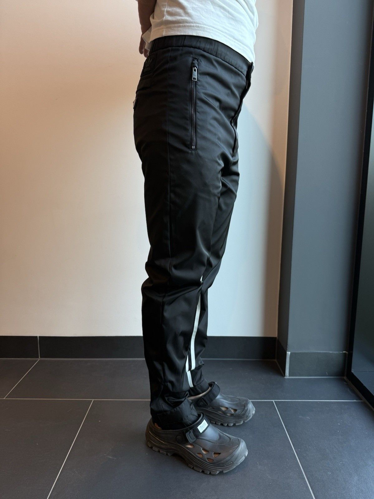 Adidas × Prada DDP Prada x Adidas Original Re-Nylon Pants Black Size XS Size US 30 / EU 46 - 6 Thumbnail