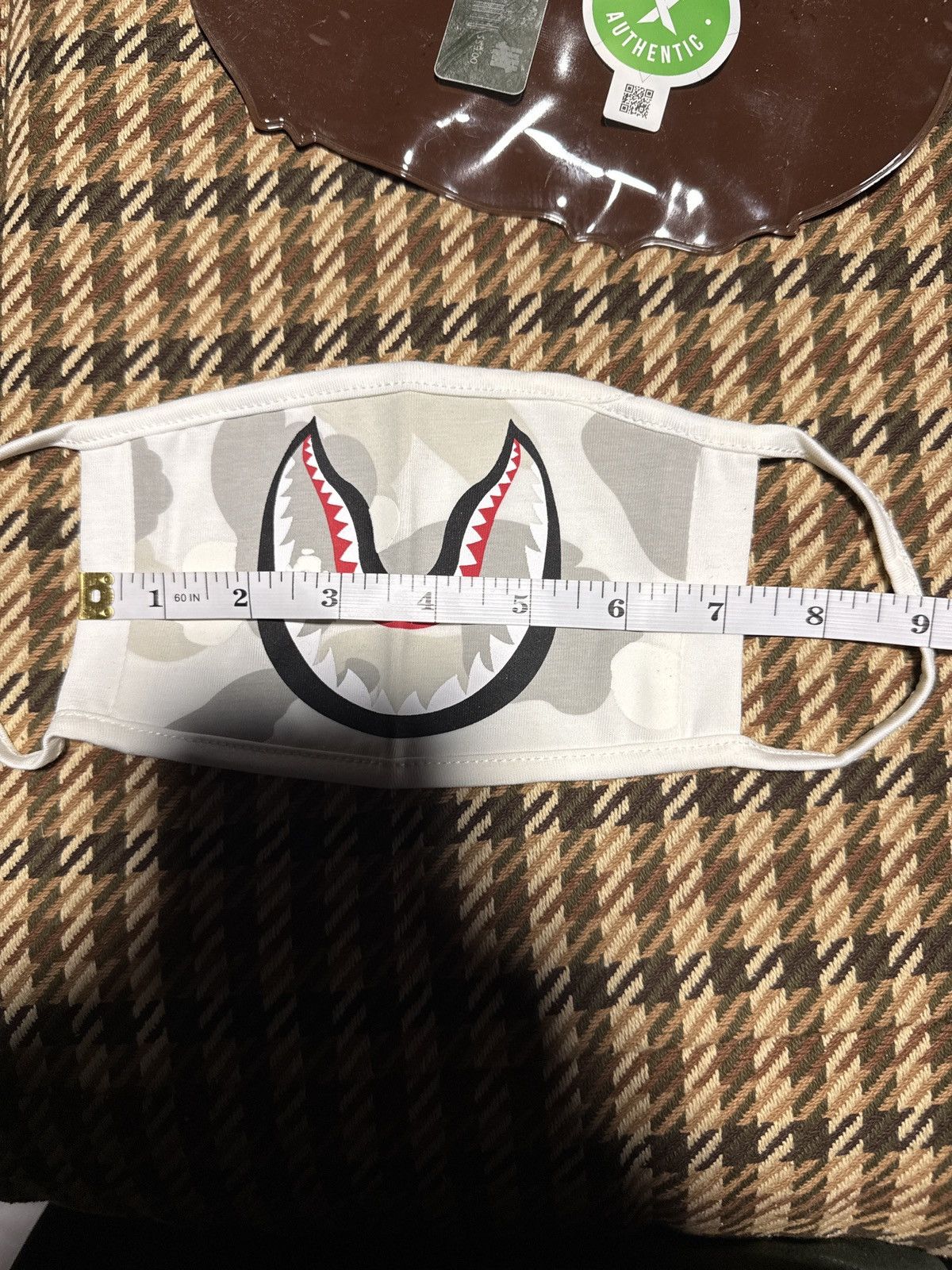Bape BAPE City White Camo Mask Size ONE SIZE - 4 Thumbnail