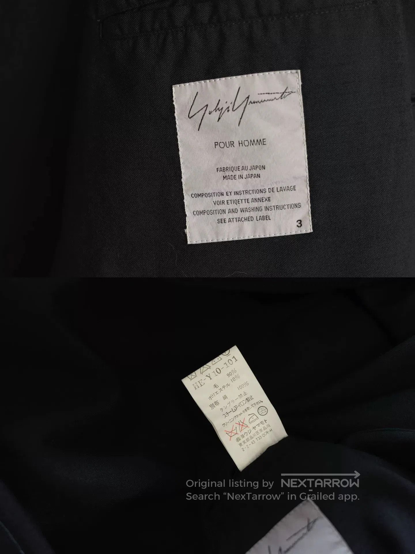 Yohji Yamamoto Yohji Yamamoto Silk Stripe Jacket. Size US L / EU 52-54 / 3 - 9 Thumbnail
