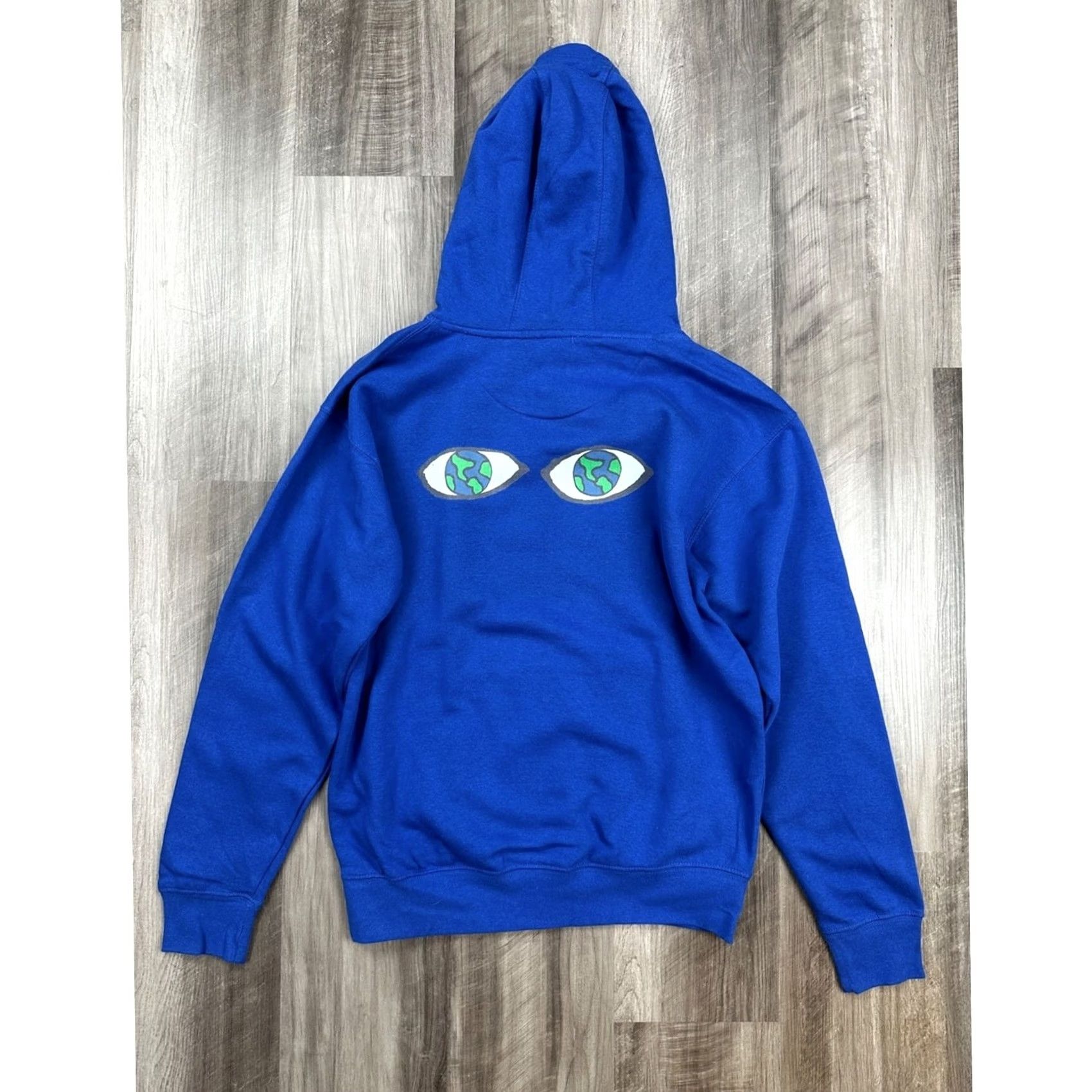 Vintage Section 119 x Grateful Dead Pullover Hoodie Medium Mens Blue 65% Cotton 35% Polyester NMOT? Size US M / EU 48-50 / 2 - 2 Thumbnail