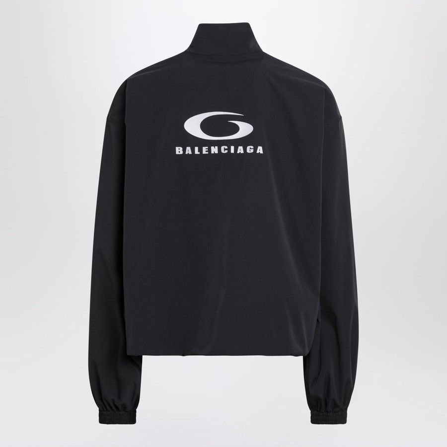 Balenciaga o1d2blof0226 Sports Icon Zip-Up Jacket in Black Size US S / EU 44-46 / 1 - 2 Thumbnail