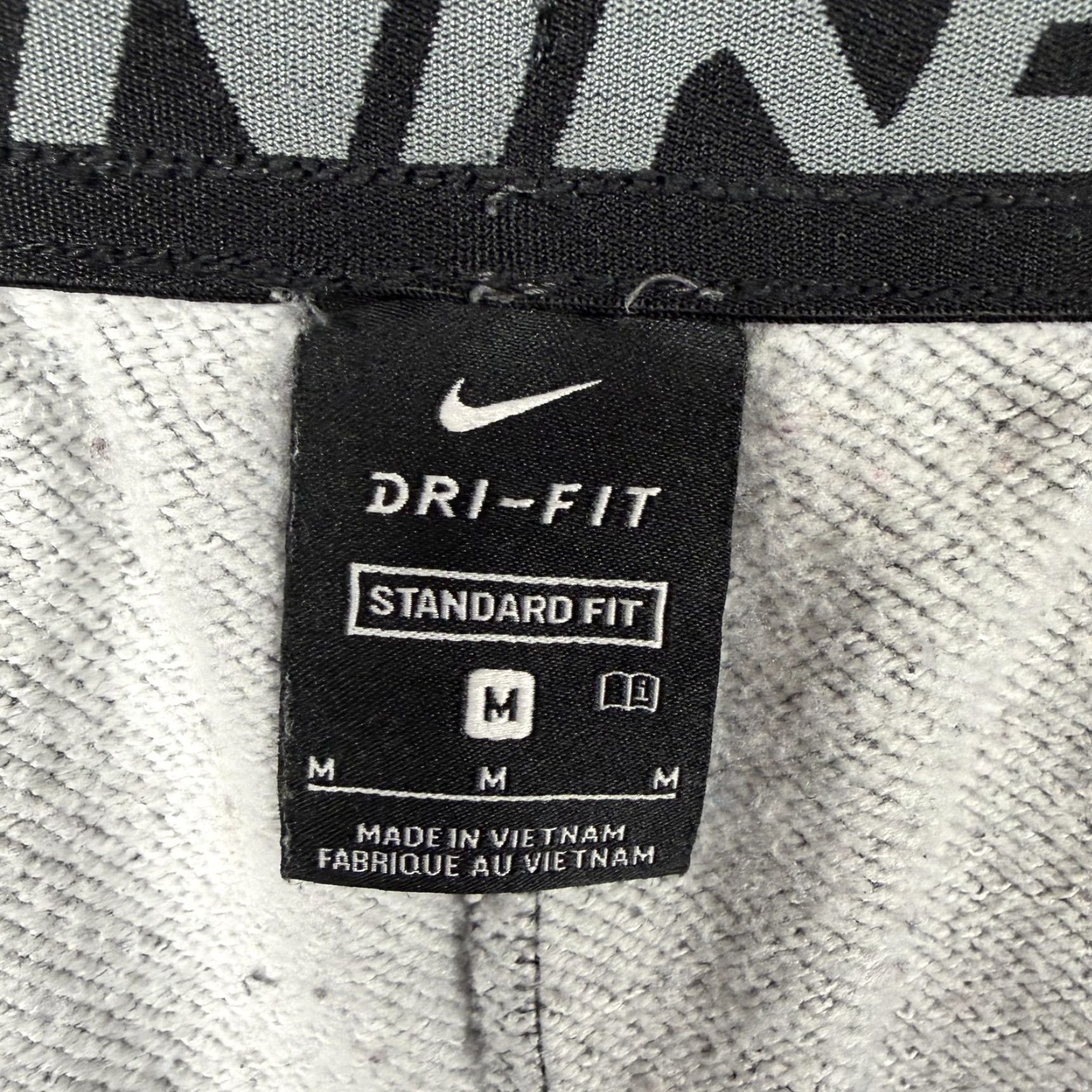 Nike Nike Dri-Fit Pants Men M 30x27 Charcoal Heather Black Fleece Training Sweatpants Pockets Jogging Size US 31 - 6 Thumbnail