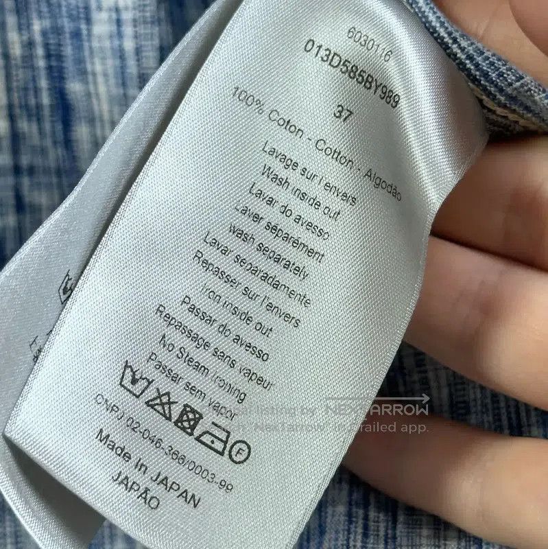 Dior Dior White Cotton Women's Shirt . Size S / US 4 / IT 40 - 5 Thumbnail