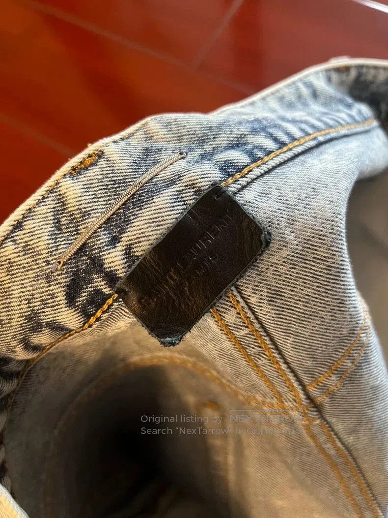 Yves Saint Laurent YSL Men's D30 Denim Jeans. Size US 29 - 6 Thumbnail