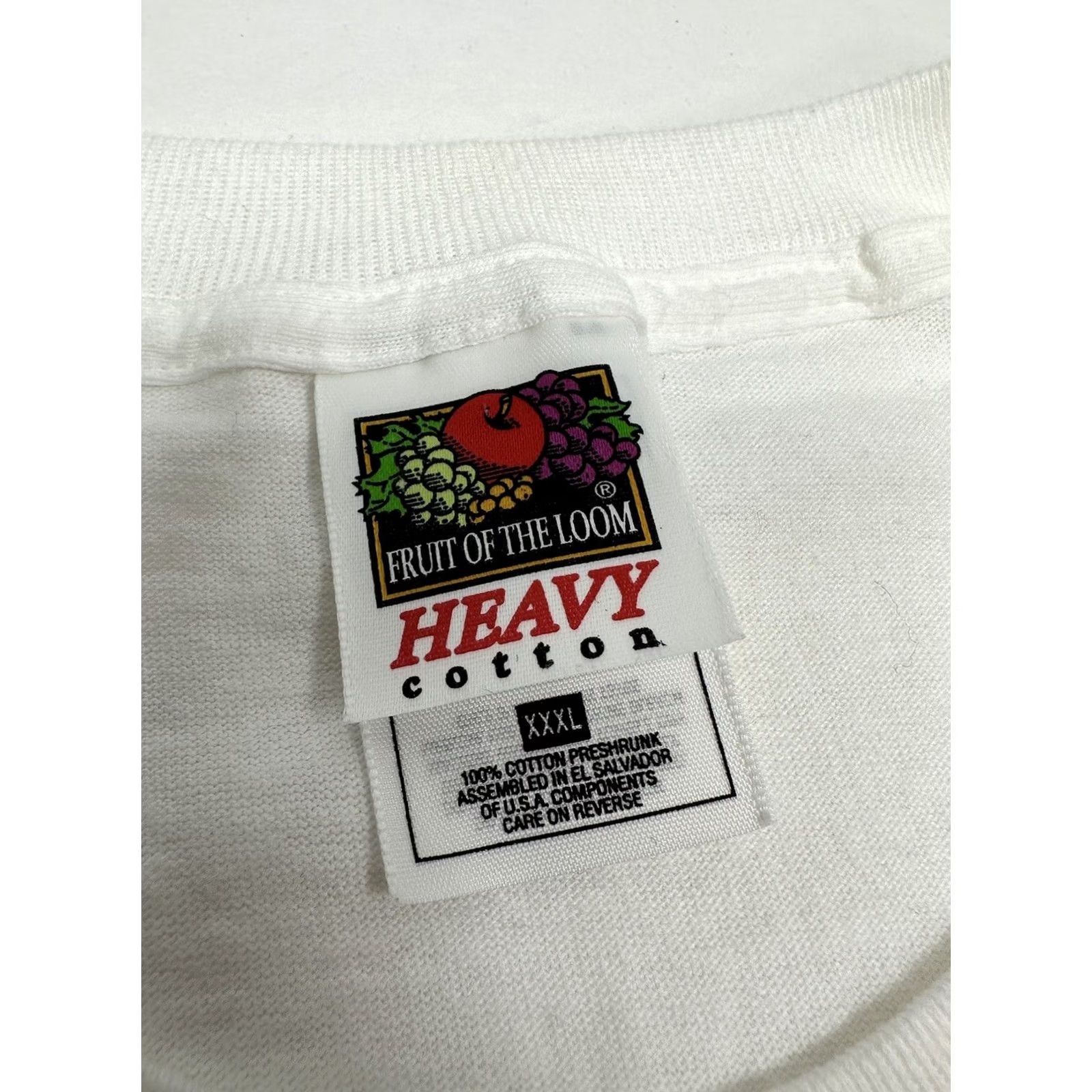 Fruit Of The Loom VINTAGE Striporama Lil St. Cyr Georgia Sothern Rosita Royce Naked Show Tee 3XL Fruit of the Loom White Cotton Mens Size US XXL / EU 58 / 5 - 5 Thumbnail