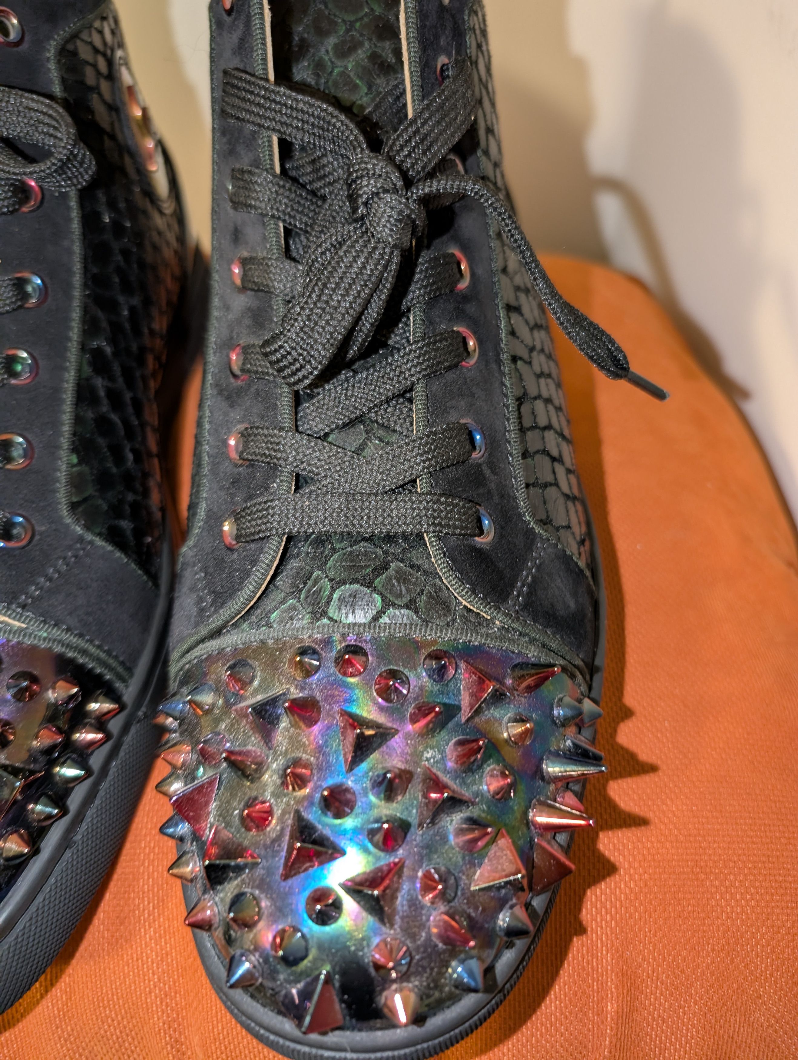 Christian Louboutin CHRISTIAN LOUBOUTIN PIK PIC ORLATTO STELLER PAT 41.5-NEW Size US 8.5 / EU 41-42 - 4 Thumbnail