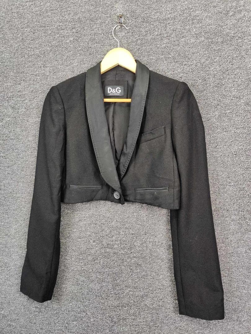 Dolce & Gabbana Vintage Dolce & Gabbana Cropped Single Button Coat Jacket Size US S / EU 44-46 / 1 - 2 Thumbnail