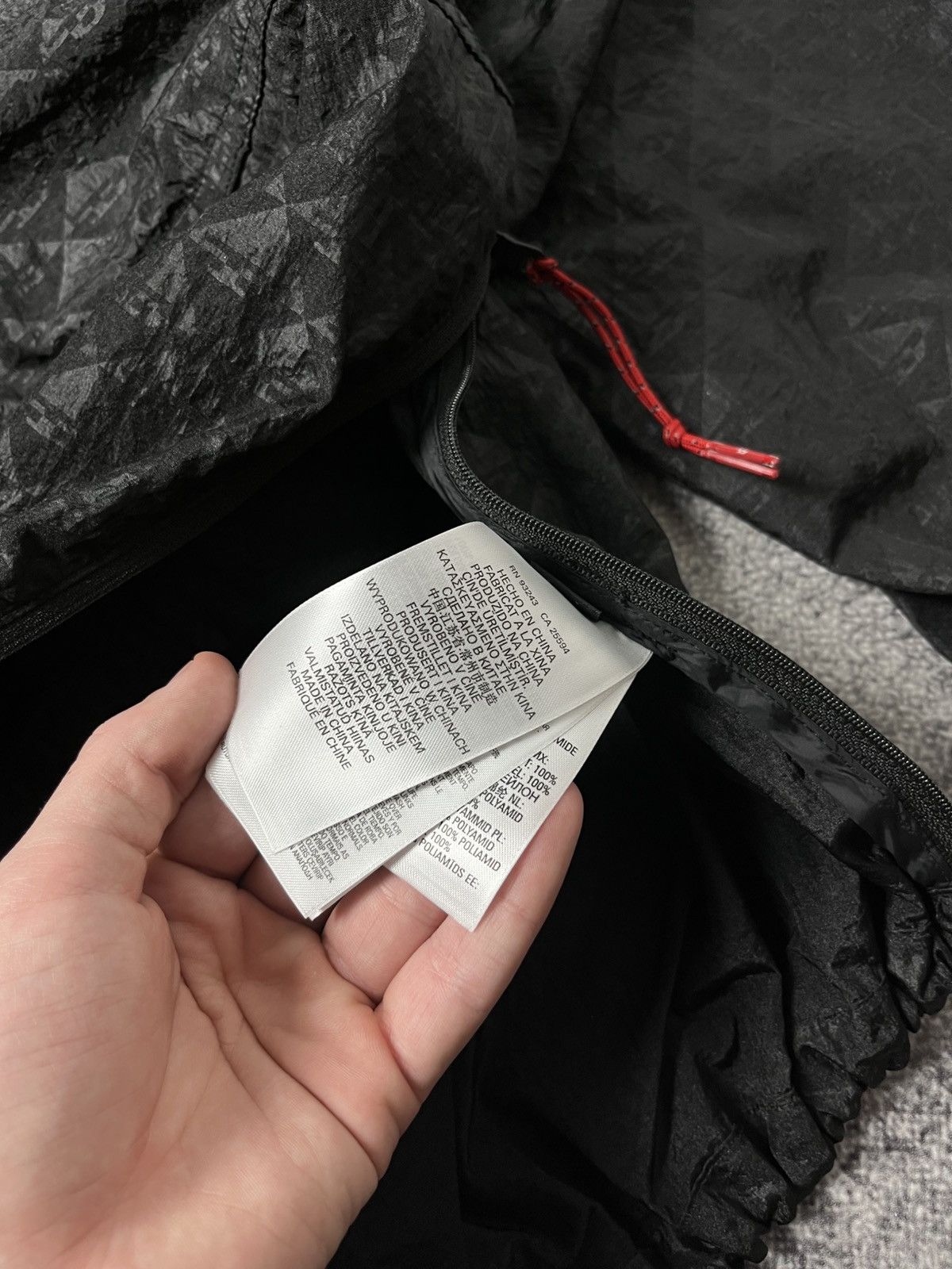 Diesel 🔥RRP $350 DIESEL SPORT 2025 MONOGRAM ANORAK NYLON JACKET Size US M / EU 48-50 / 2 - 18 Thumbnail