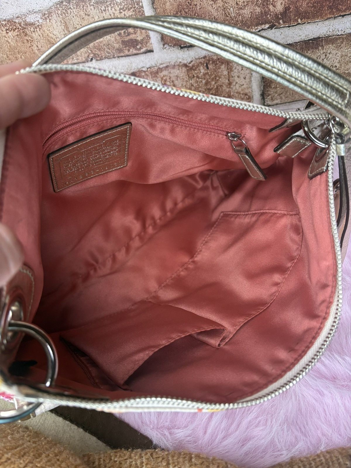 Coach Coach Poppy Signature Canvas Dream C Scribble handbag Size ONE SIZE - 4 Thumbnail