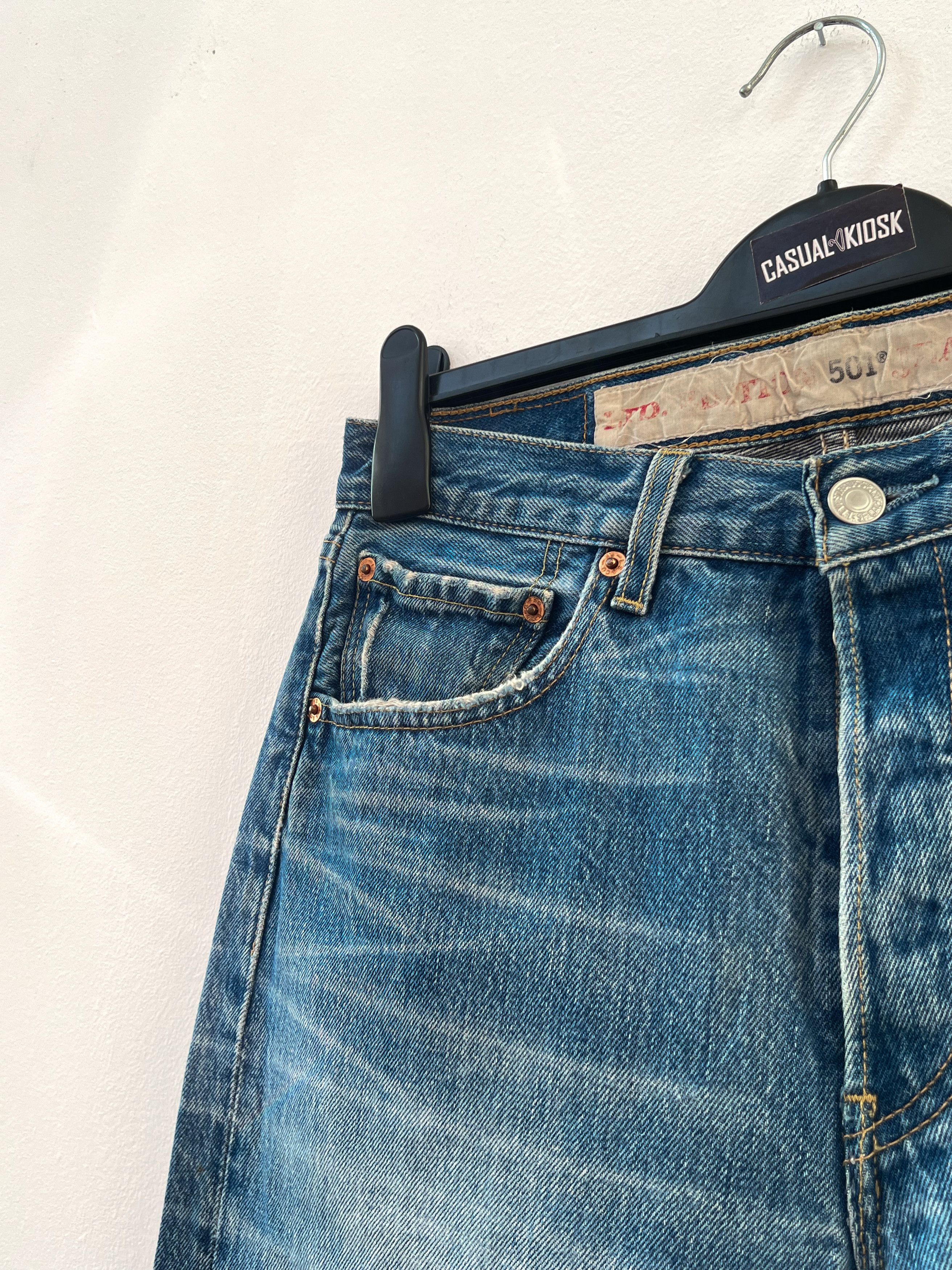 Jean × Levi's × Vintage LEVIS 501vintage jeans Size US 31 - 9 Thumbnail