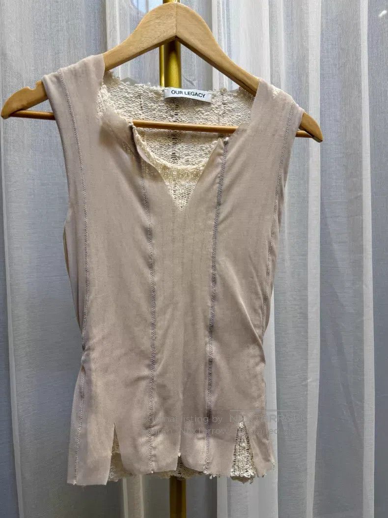 Our Legacy Our Legacy Knit Sleeveless Top Size XS / US 0-2 / IT 36-38 - 1 Thumbnail