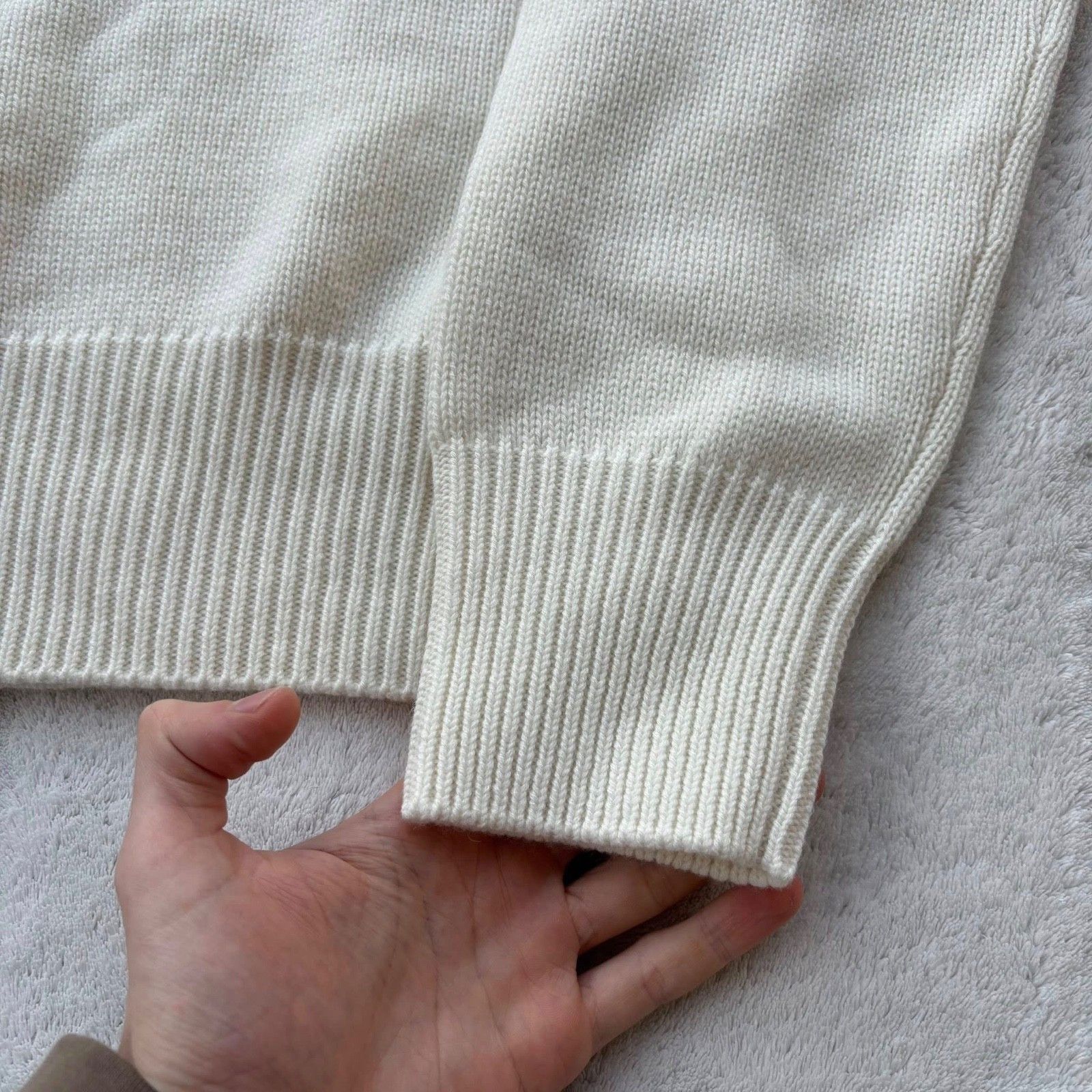 Canada Goose Canada Goose Northstar White Baysville Knit Sweater - Small Size S / US 4 / IT 40 - 3 Thumbnail